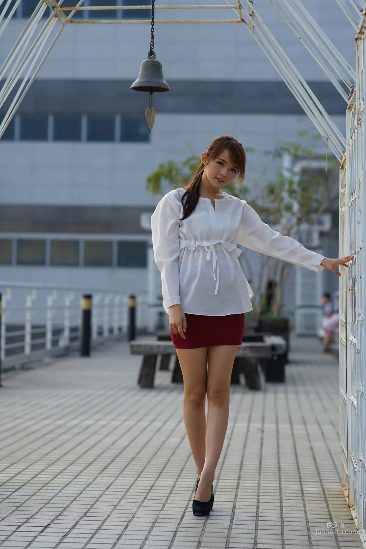 [Taiwan Beauties] Su Yuyuan, Wuri High Speed Rail, Street Snap Pencil Skirt, Photo Set photo 22