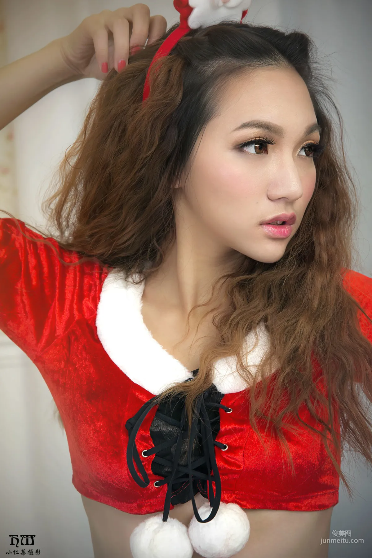 [Taiwan Beauties] Guo Ying, Xiao Xi, Xuan Xuan "Christmas Studio Shoot" Photo Set photo 14