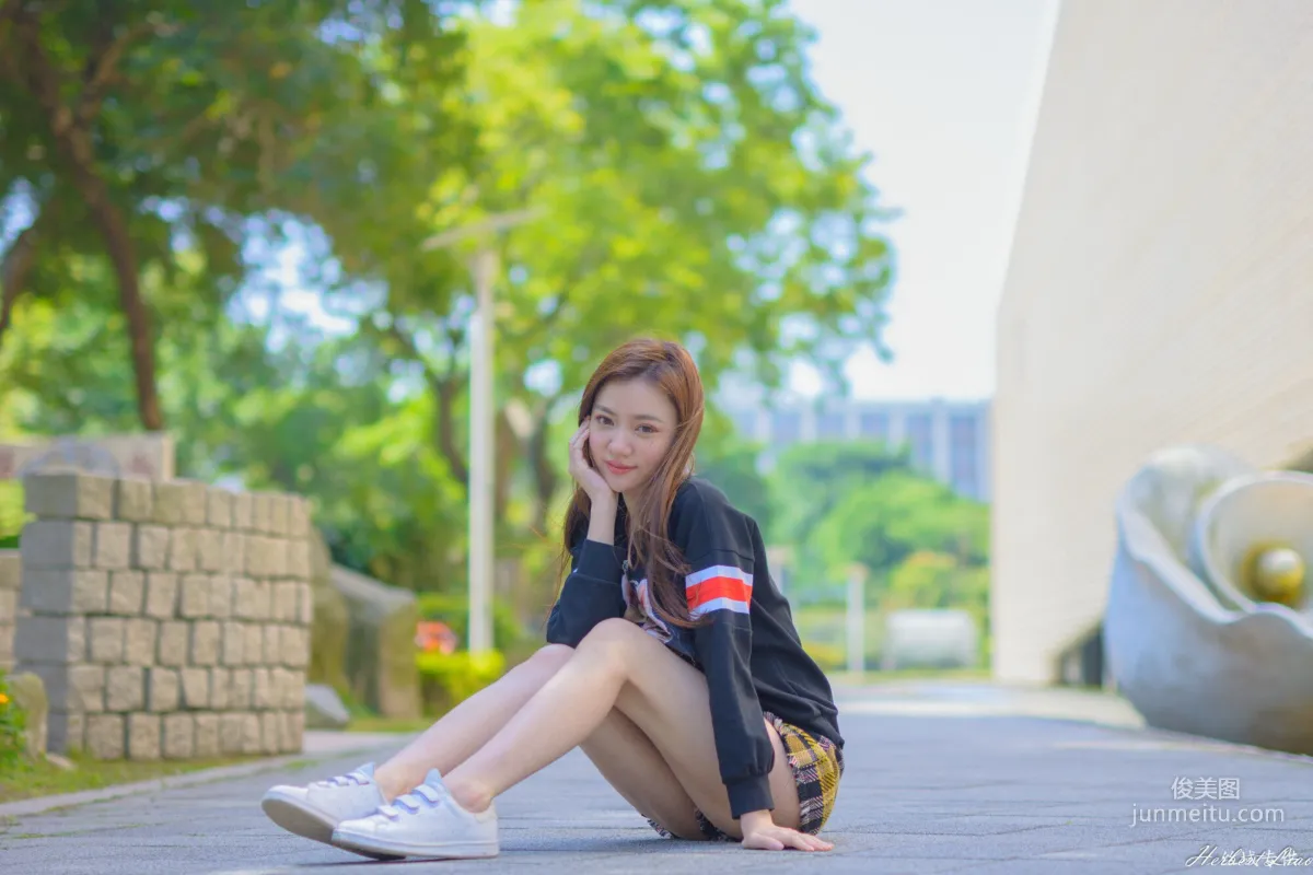 [Taiwan Beauties] Su Xiaoli, Flower Expo Xinsheng Park School Beauty Series Photo Set photo 42