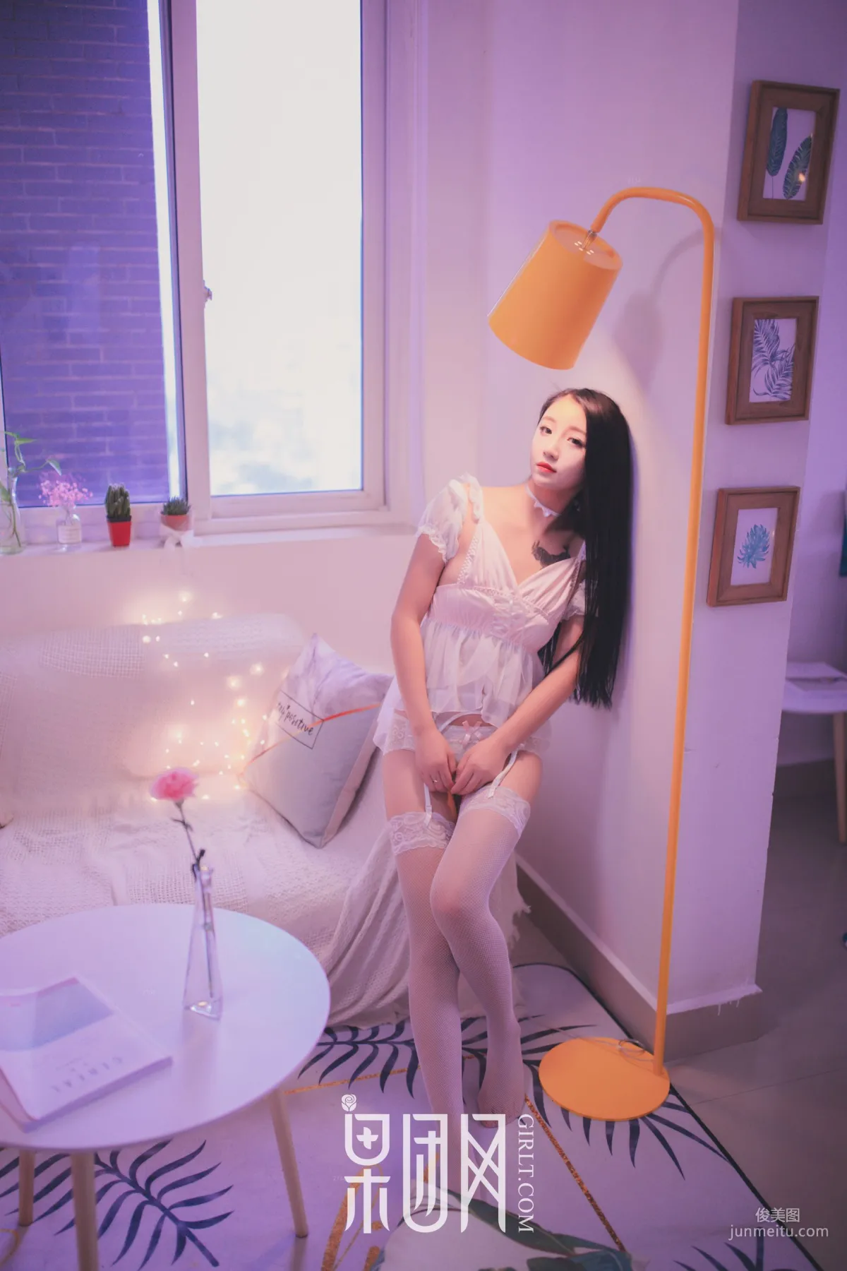 Pure Goddess in White Gauze, Charming and Alluring! [Girlt] No.027 Photo Set photo 2