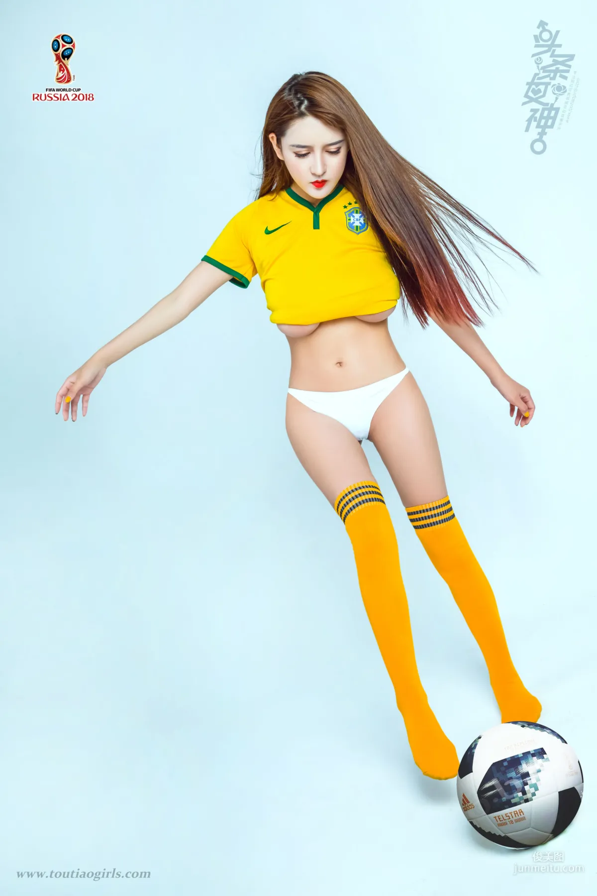 Da Han, Deep Love Samba World Cup [TouTiao Goddess] Photo Set photo 14