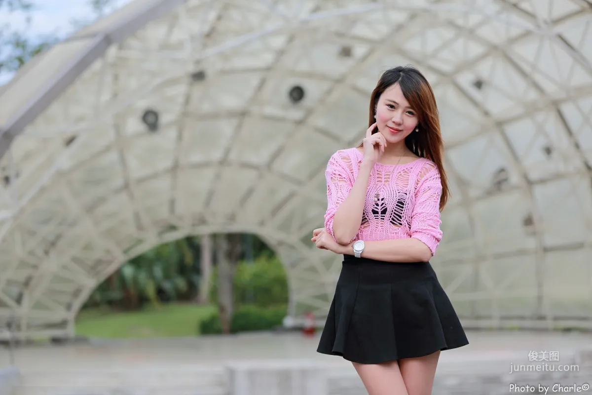 [Taiwan Beauties] Ai Lin, Shilin Residence Outdoor Shoot (Three Outfits Total) Photo Set photo 8