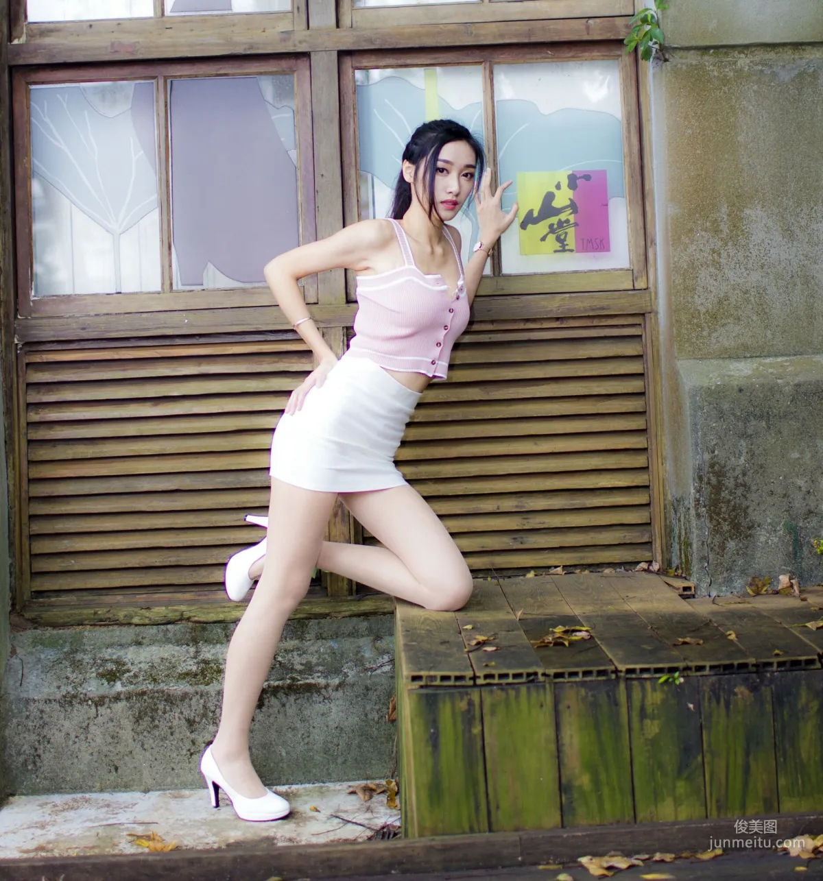 [Taiwan Beauties] Duan Jingle 《Songshan Cultural Park Fashion Outdoor Shoot》 Photo Set photo 20