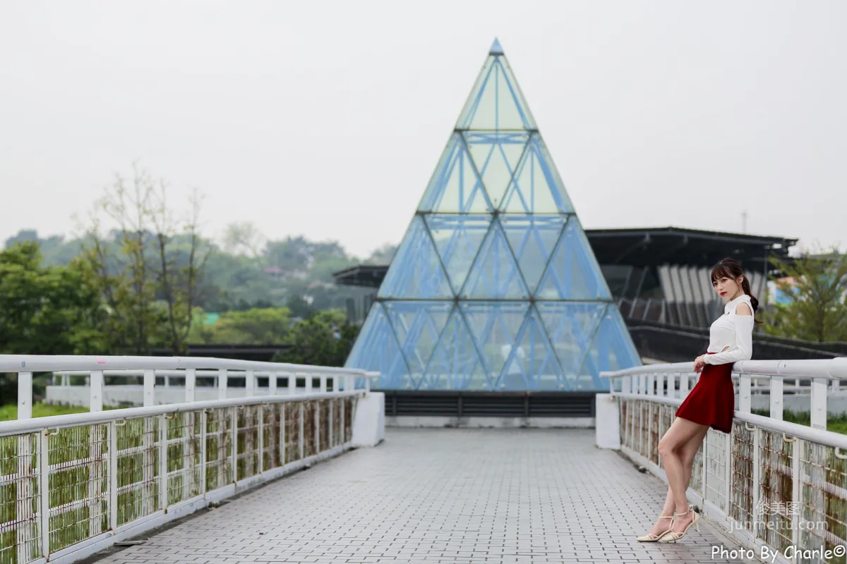 [Taiwan Beauties] Lijia Peng (Lady Yiyi) Yuanshan Flower Expo Outdoor Shoot Photo Set photo 59