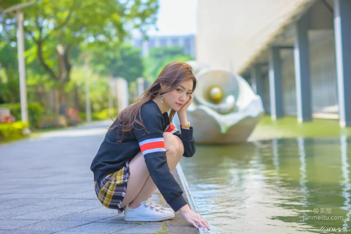 [Taiwan Beauties] Su Xiaoli, Flower Expo Xinsheng Park School Beauty Series Photo Set photo 39