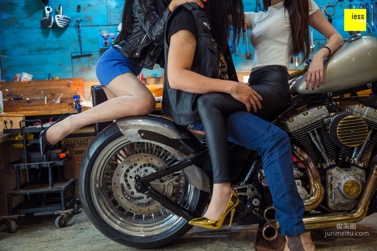 DJ Jiajia Classic Motorcycle Love [IESS] Devil Wednesday Special Issue 22 Photo Set photo 80