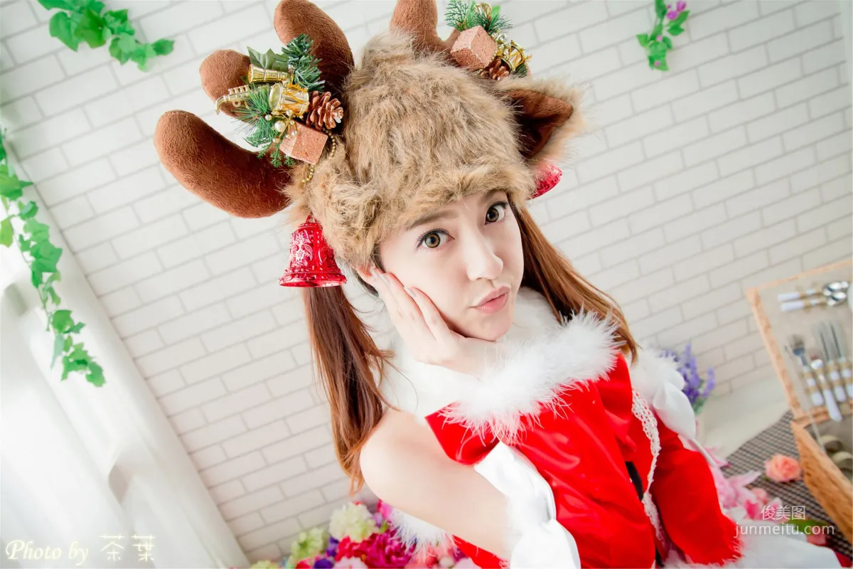 [Taiwan Beauties] Li Sixian "Christmas Cute Girl" Photo Set photo 15