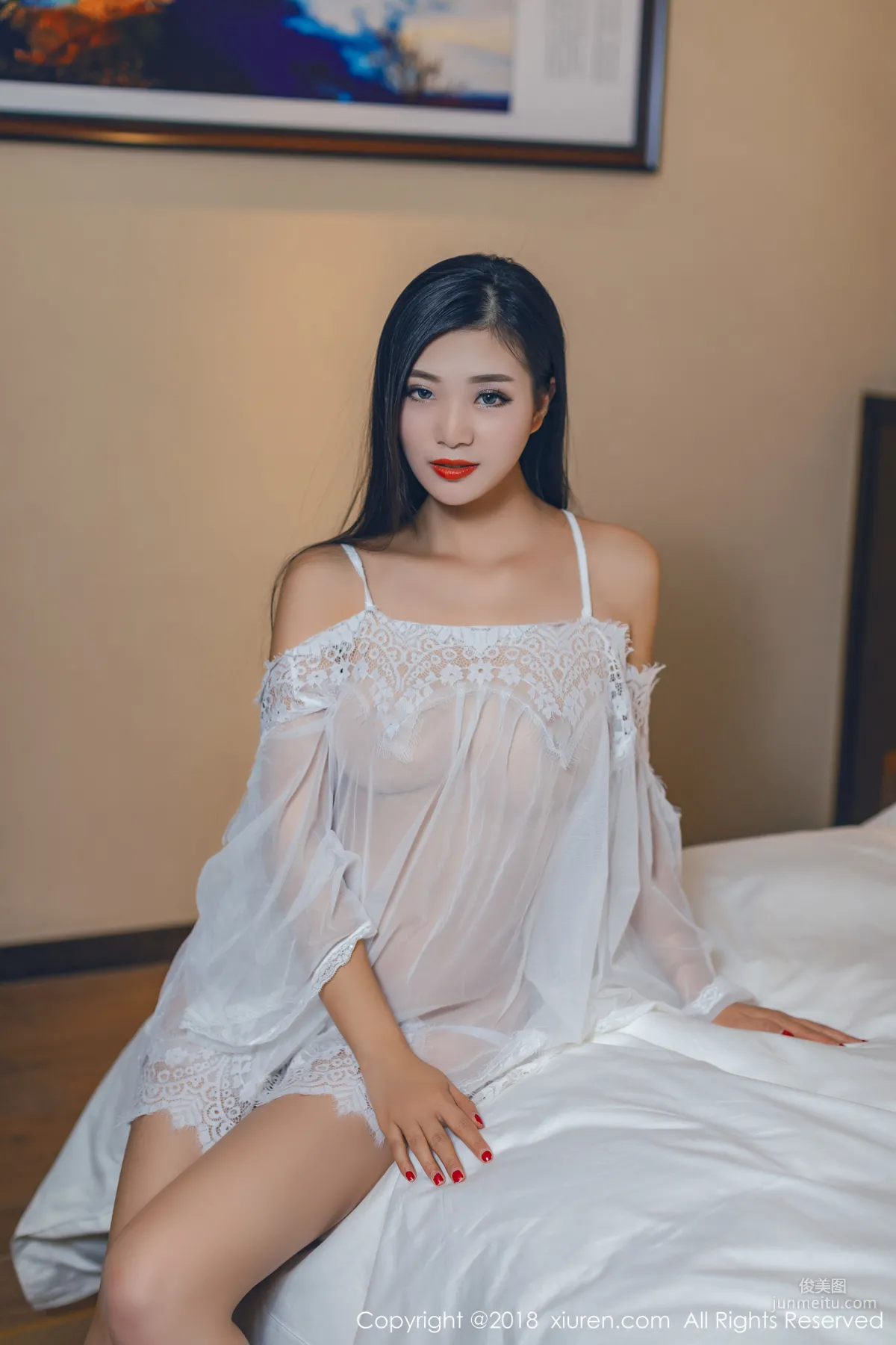 Sexy Goddess @Song KiKi Light Gauze Outfit [XiuRen] No.992 Photo Set photo 15