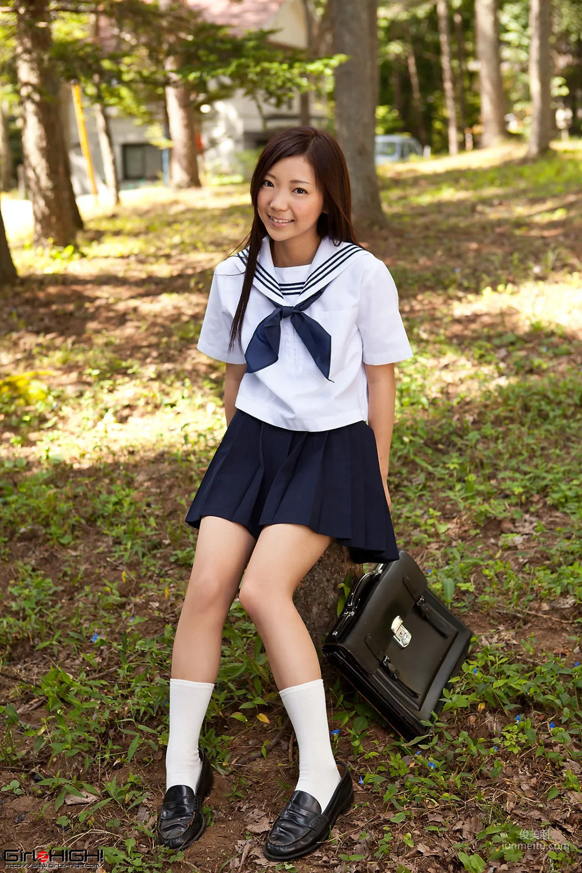 [Girlz-High] 西浜ふうか - 校服少女 Special Gravure (STAGE1) 6.3 写真集7