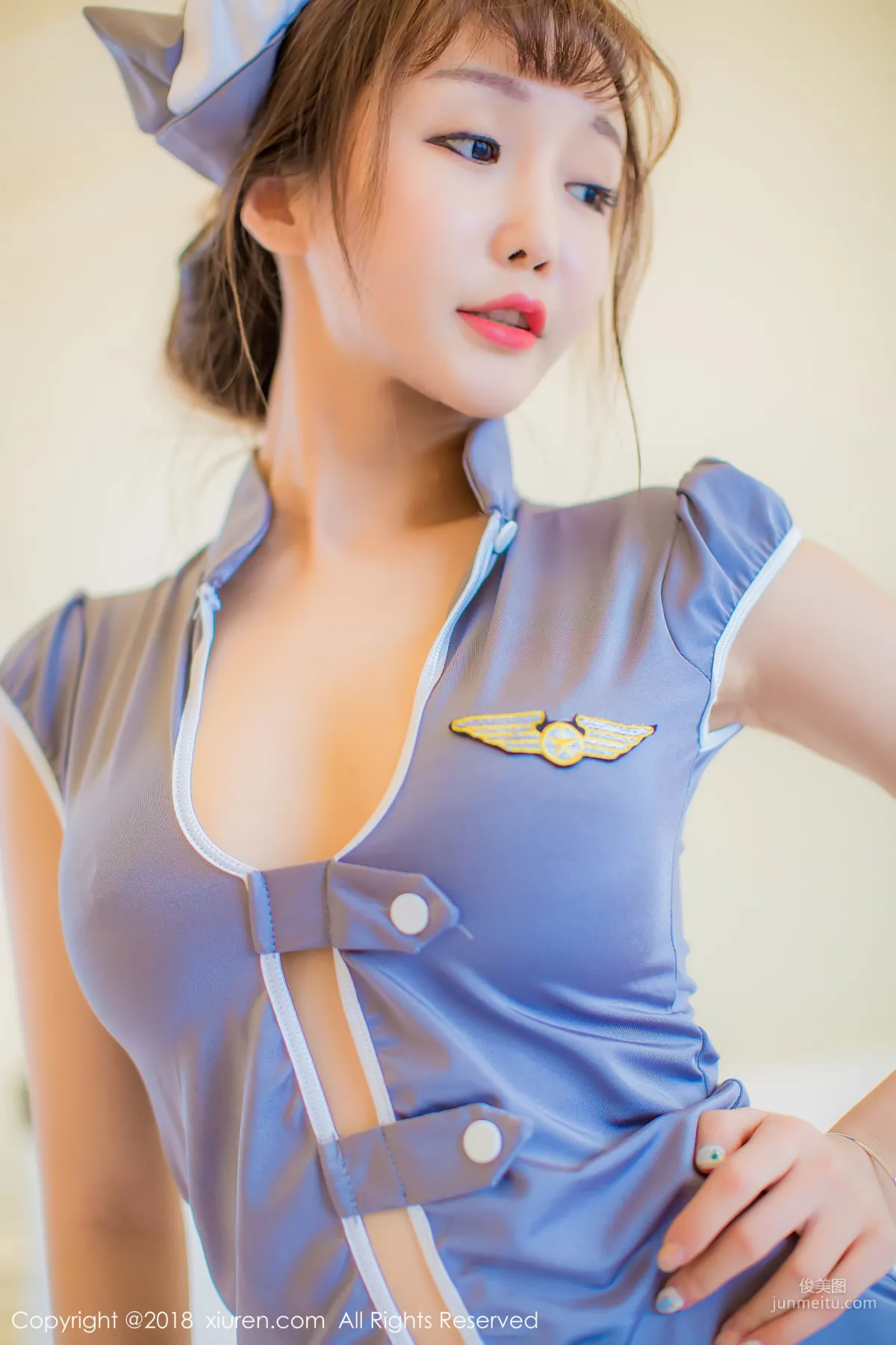 Gu Can, Flight Attendant Uniform Seduction [XiuRen] No.1021 Photo Set photo 23