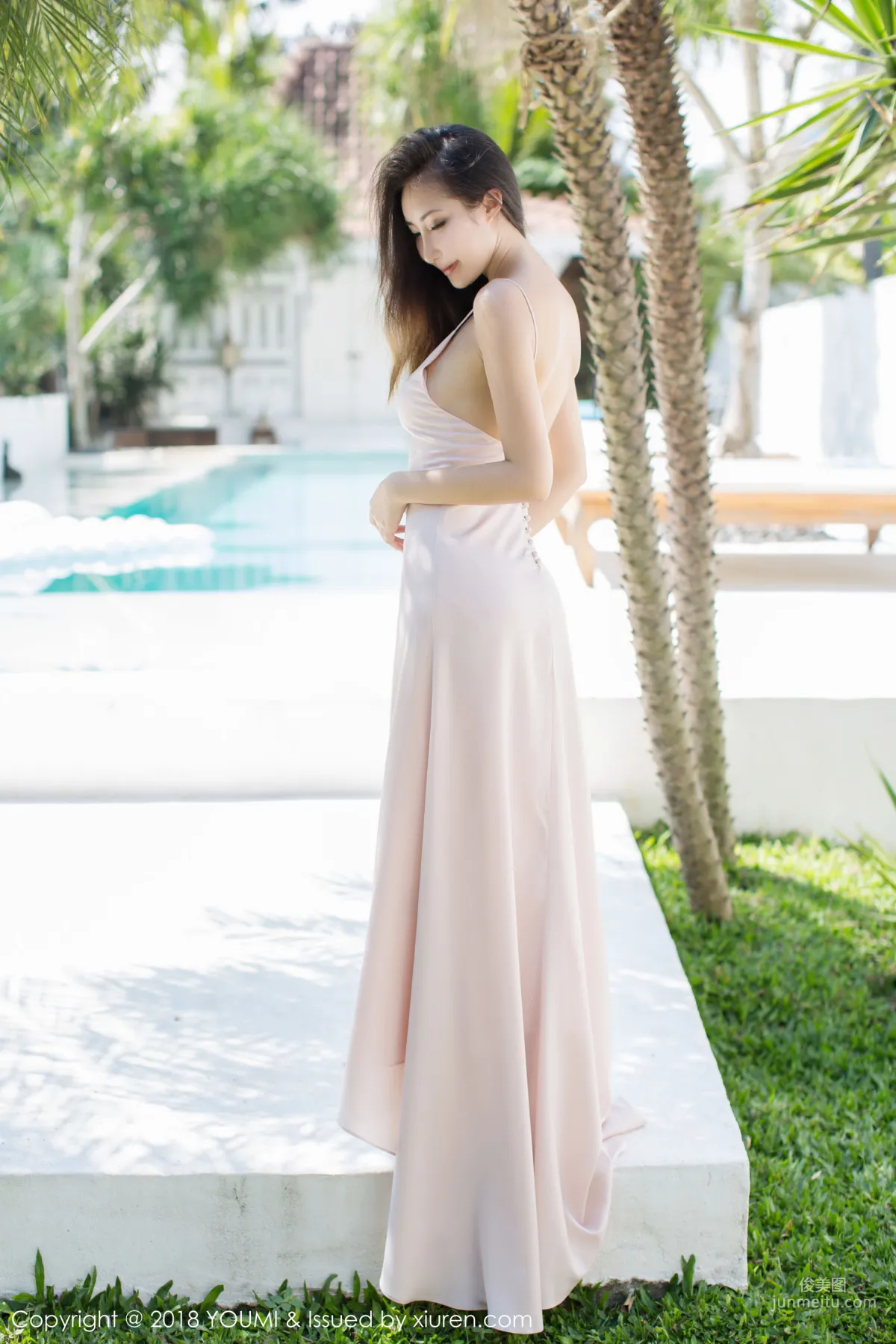 Yumi-Youmei, Elegant Long Skirt + Bikini [YouMi] Vol.156 Photo Set photo 7