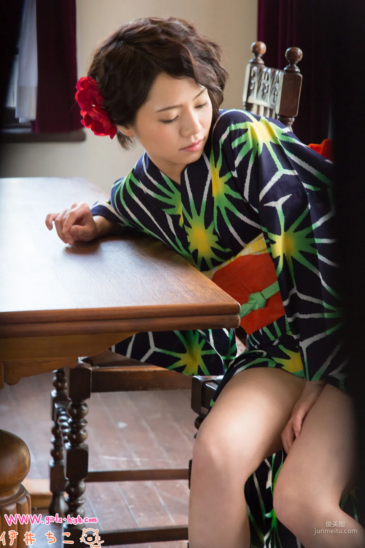 [Girlz-High] Chiko Ii - 和服系列 - ghwb_sp_001_002 写真集32