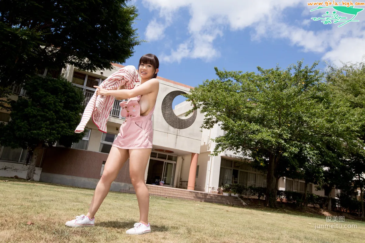 Ami Hibiya《My Underboob Teacher》Salopette [Girlz-High] Photo Set photo 8
