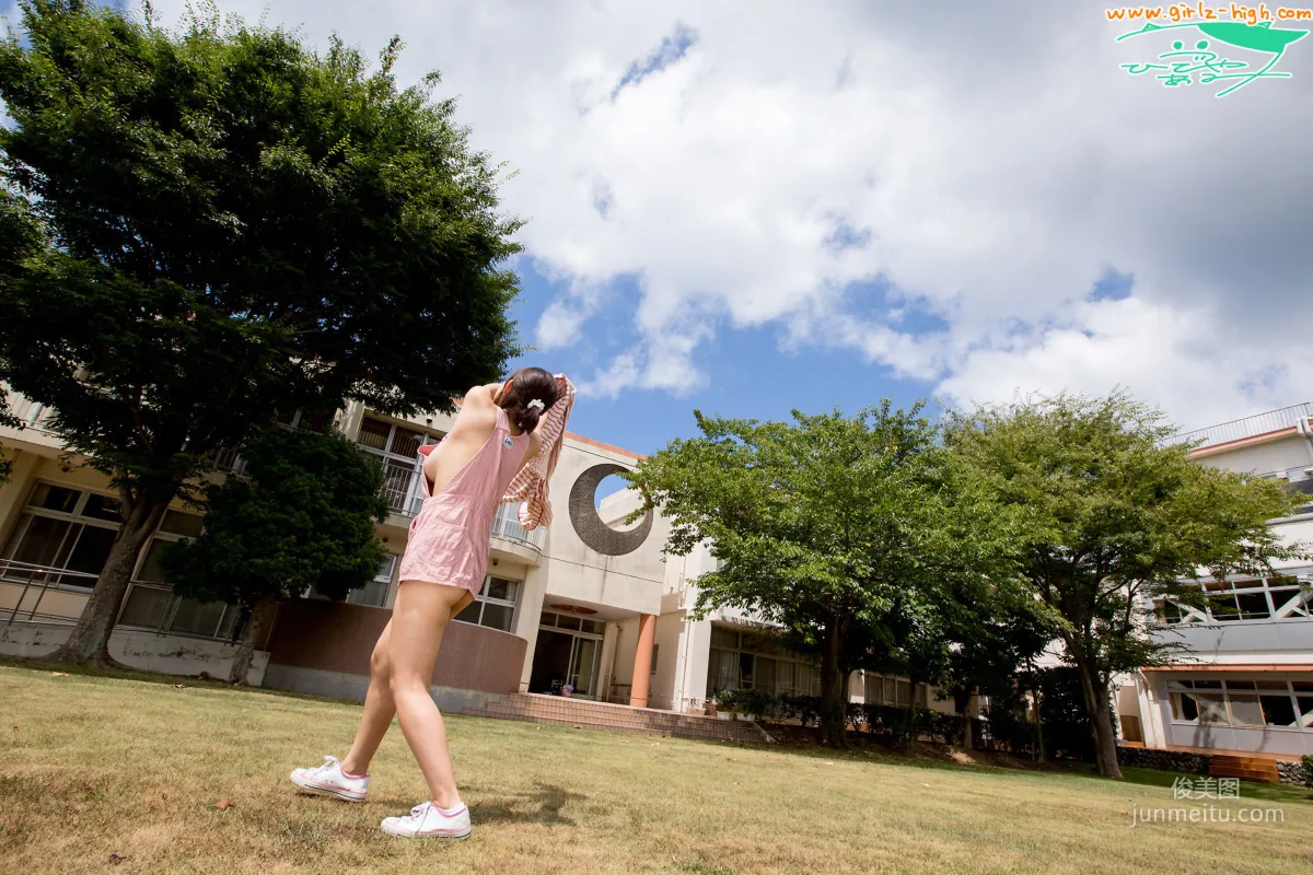 Ami Hibiya《My Underboob Teacher》Salopette [Girlz-High] Photo Set photo 7