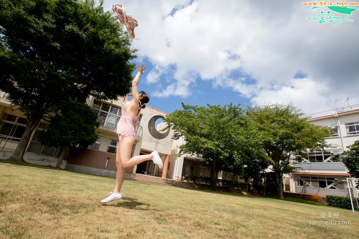 Ami Hibiya《My Underboob Teacher》Salopette [Girlz-High] Photo Set photo 6