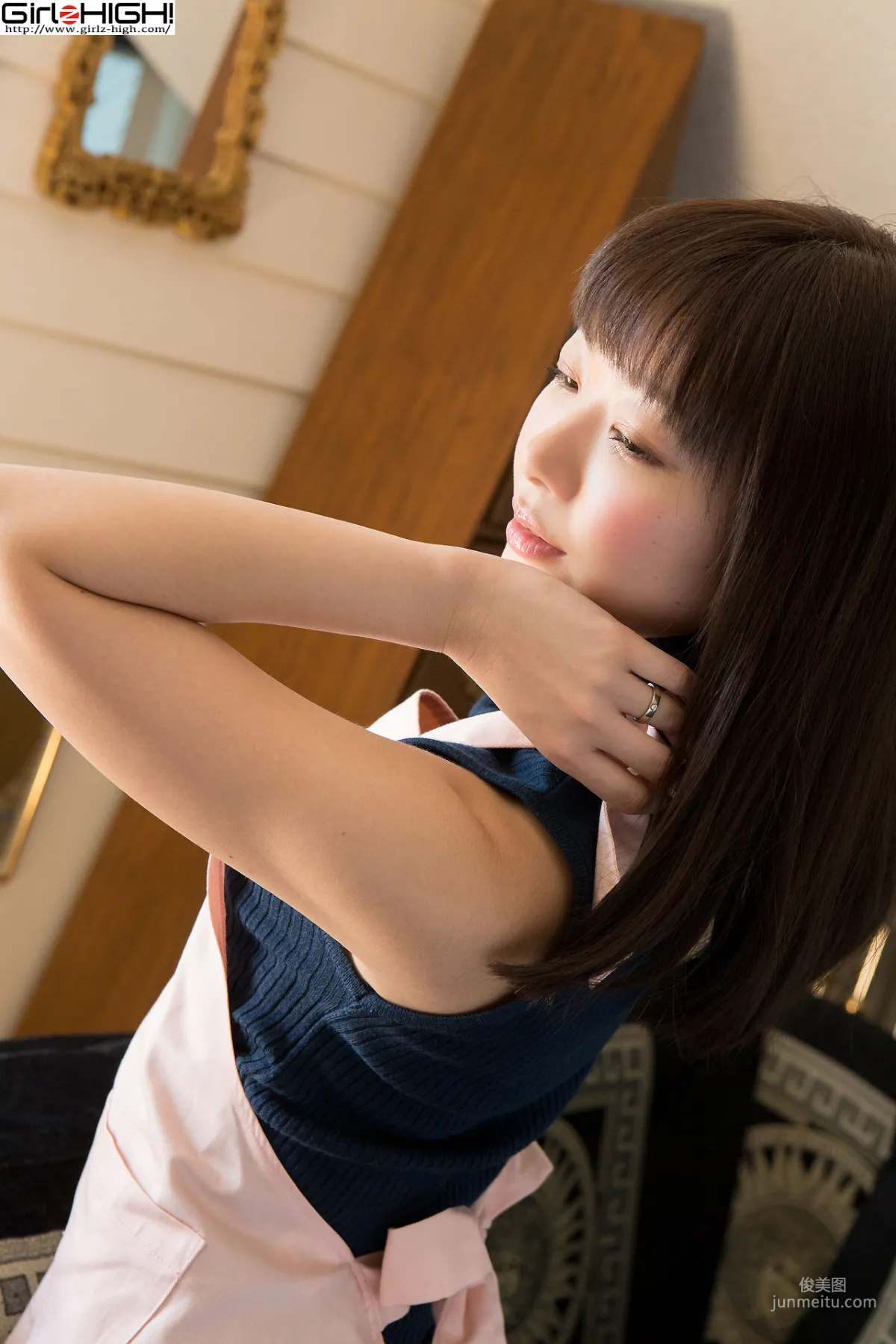 [Girlz-High] 鈴木ゆき/鈴木由紀 - 黑絲美廚娘 - bgyu_013_001 寫真集 30