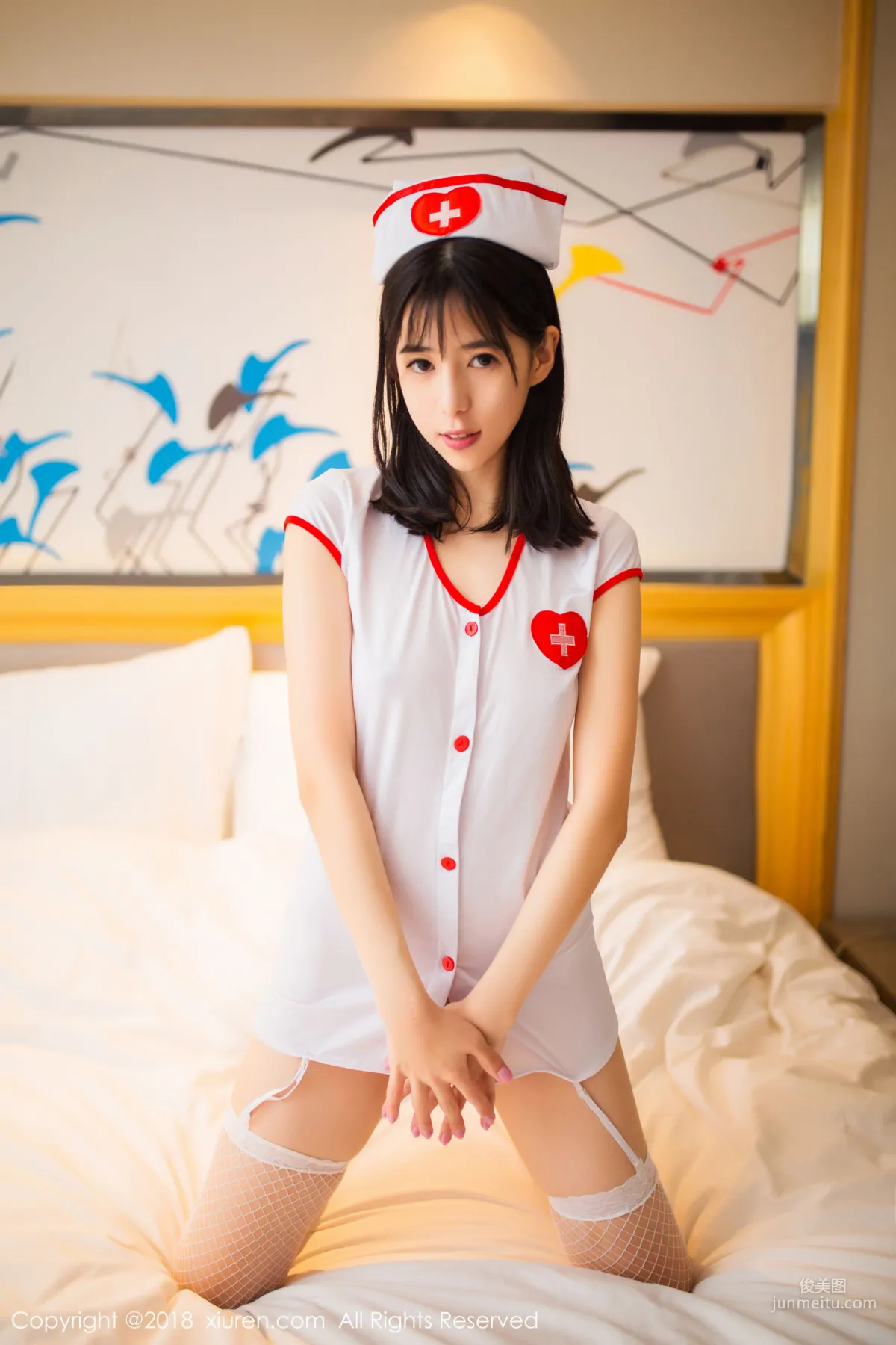 Ai Lili 《Gentle and Considerate Nurse》 [XiuRen] No.996 Photo Set photo 1