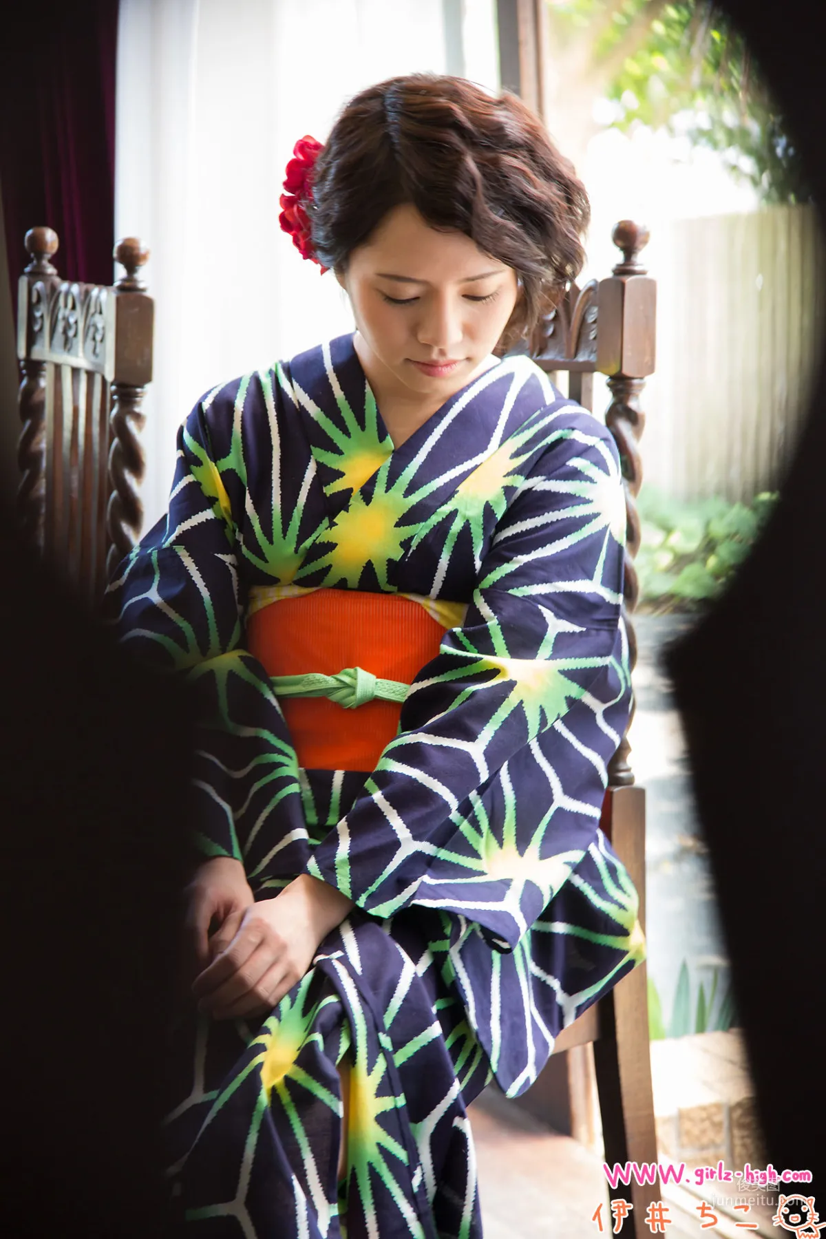 [Girlz-High] Chiko Ii - 和服系列 - ghwb_sp_001_002 写真集18
