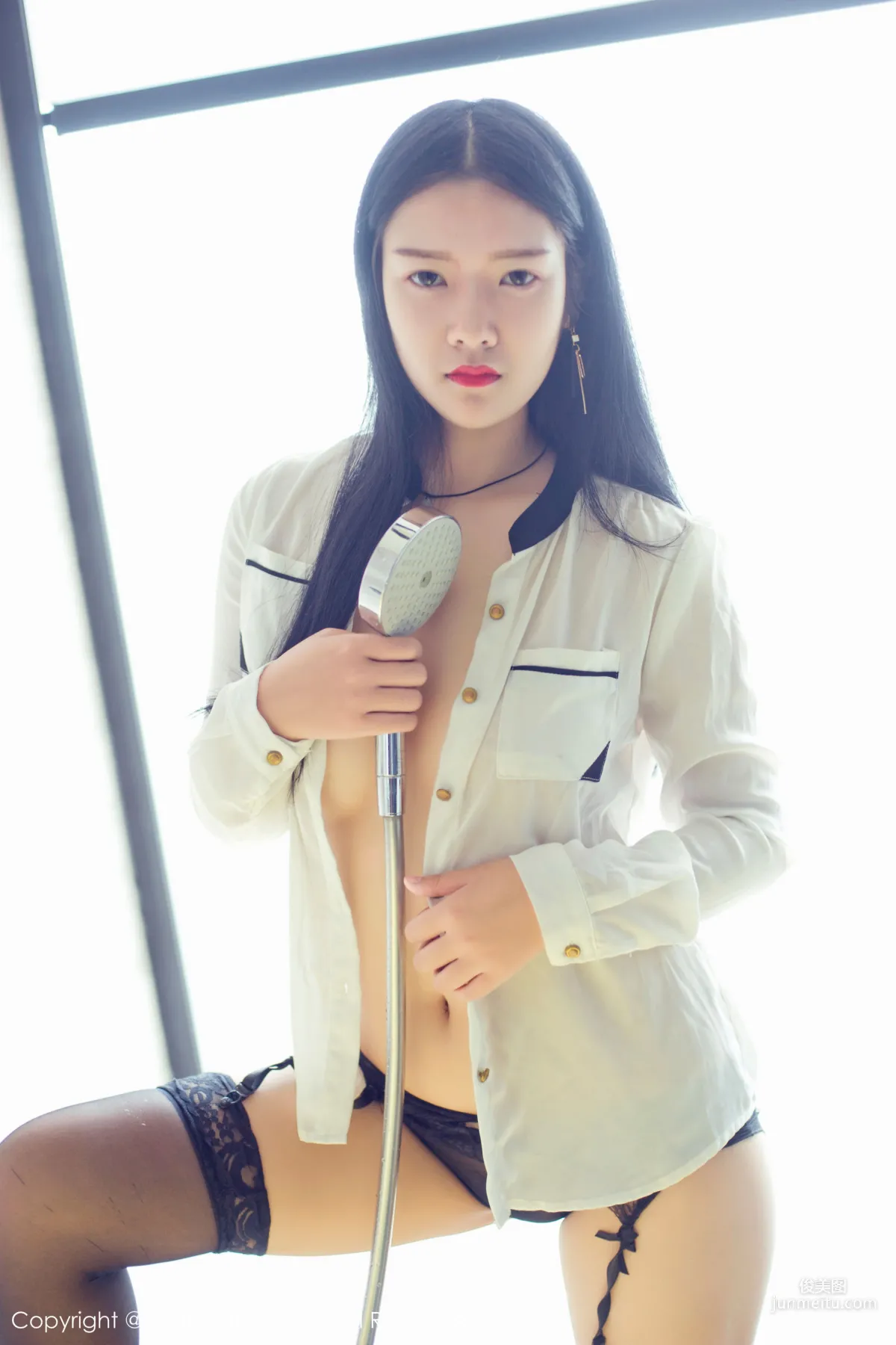 Ling Xier, Aloof European Size Schoolgirl [XiuRen] No.1008 Photo Set photo 1