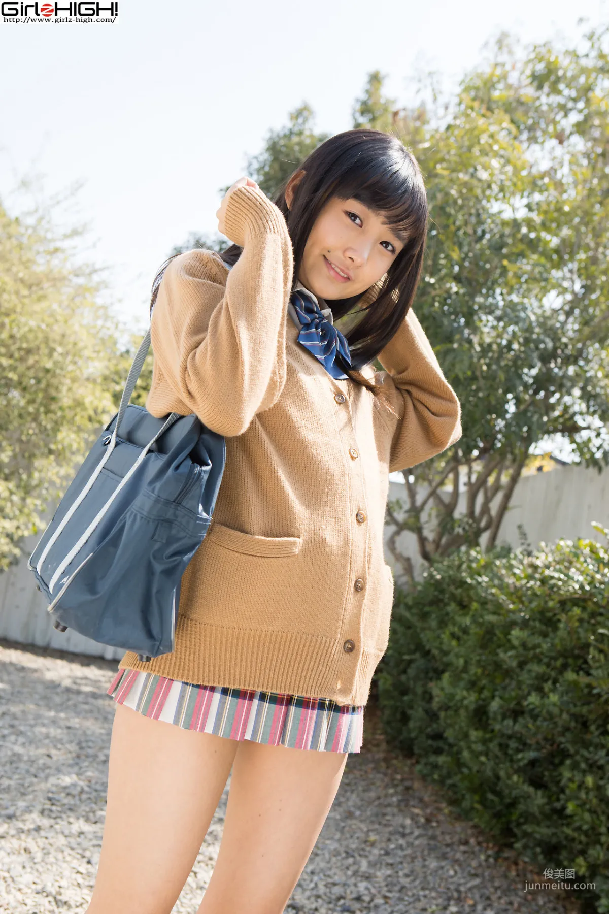 西野花戀《美少女學園》制服展開 [Girlz-High] 寫真集 8