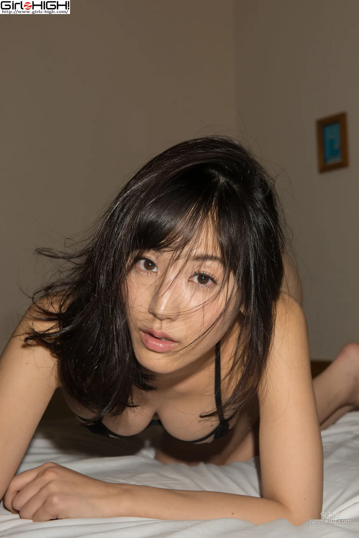 Yuri Hamada《Let's Do Something Naughty》Black Underwear [Girlz-High] Photo Set photo 31
