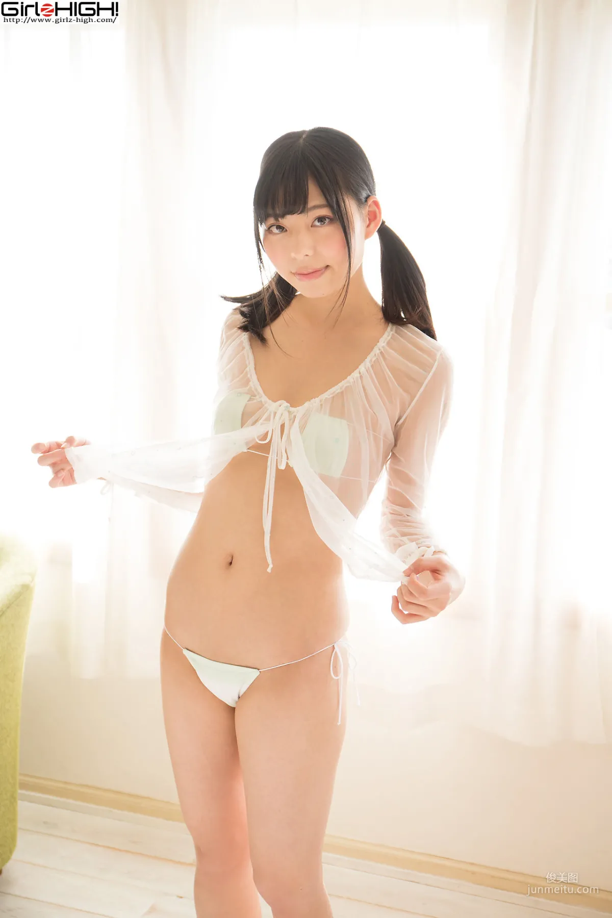 Chiaki Narumi, Pure Beautiful Girl Chapter 2: Chiaki's Delusion Itchy Chapter, Eyepatch Bikini [Girlz-High] Photo Set photo 3