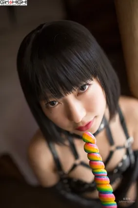 [Girlz-High] Ui Mita 三田羽衣 - 皮衣長靴調教系列 - buno_041_003 寫真集