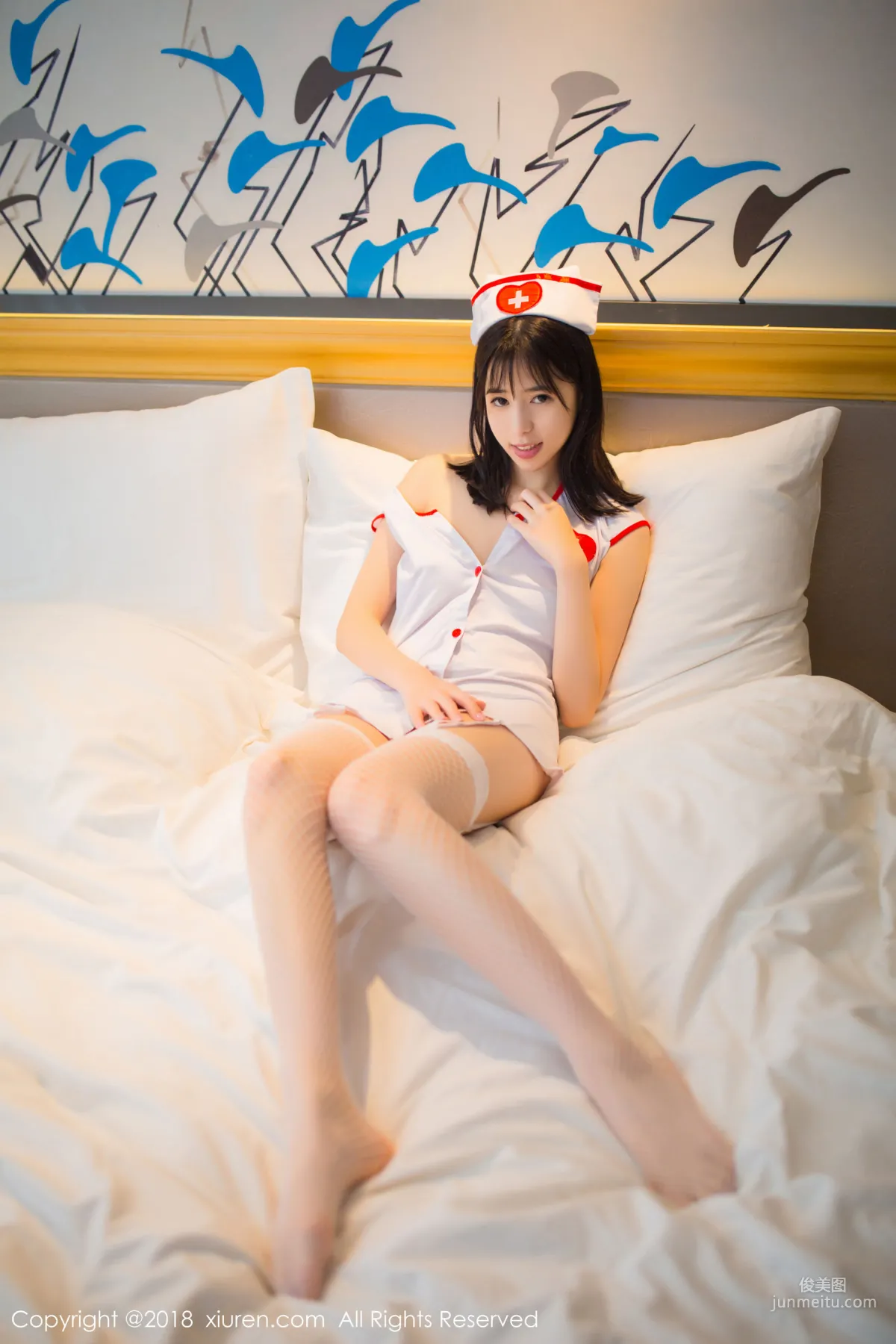 Ai Lili 《Gentle and Considerate Nurse》 [XiuRen] No.996 Photo Set photo 5
