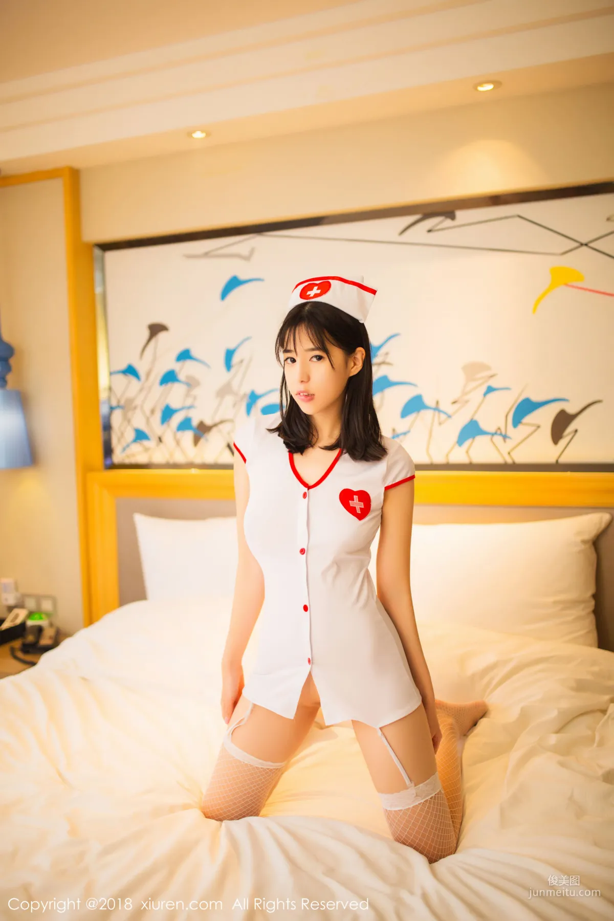 Ai Lili 《Gentle and Considerate Nurse》 [XiuRen] No.996 Photo Set photo 10
