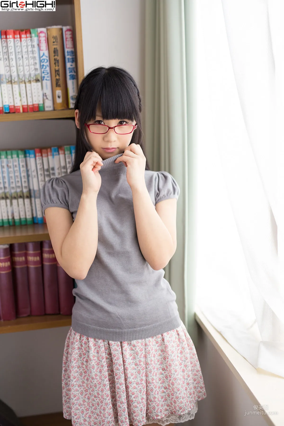 [Girlz-High] Eri Kitami 北見えり - 淑女眼鏡妹 - buno_027_002 寫真集 14
