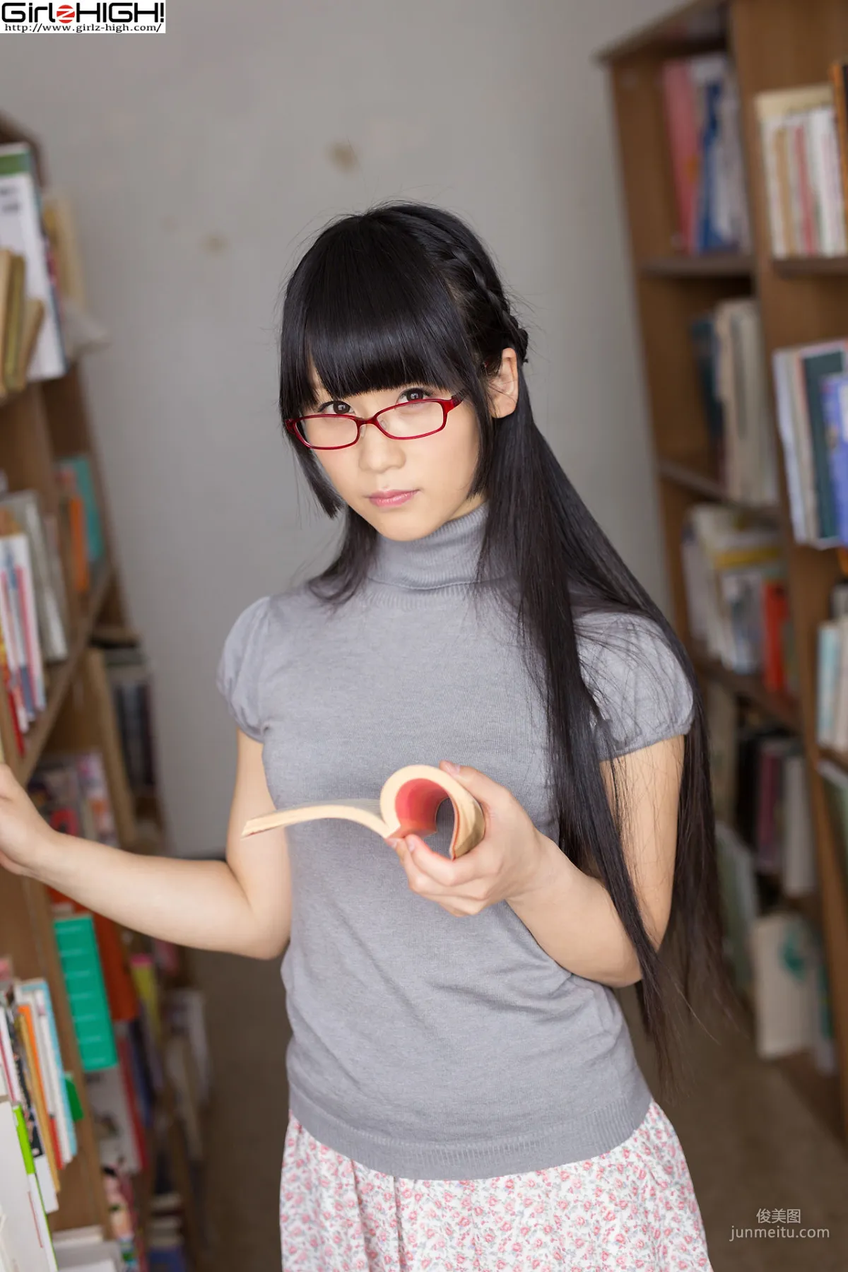 [Girlz-High] Eri Kitami 北見えり - 淑女眼鏡妹 - buno_027_002 寫真集 9