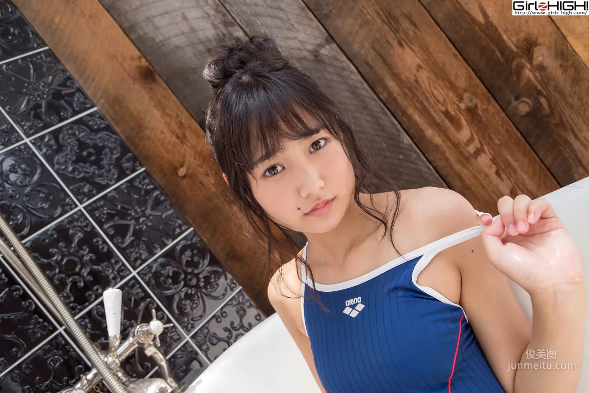 西野花戀《ニーハイコレクション》競泳水着 [Girlz-High] 寫真集 13