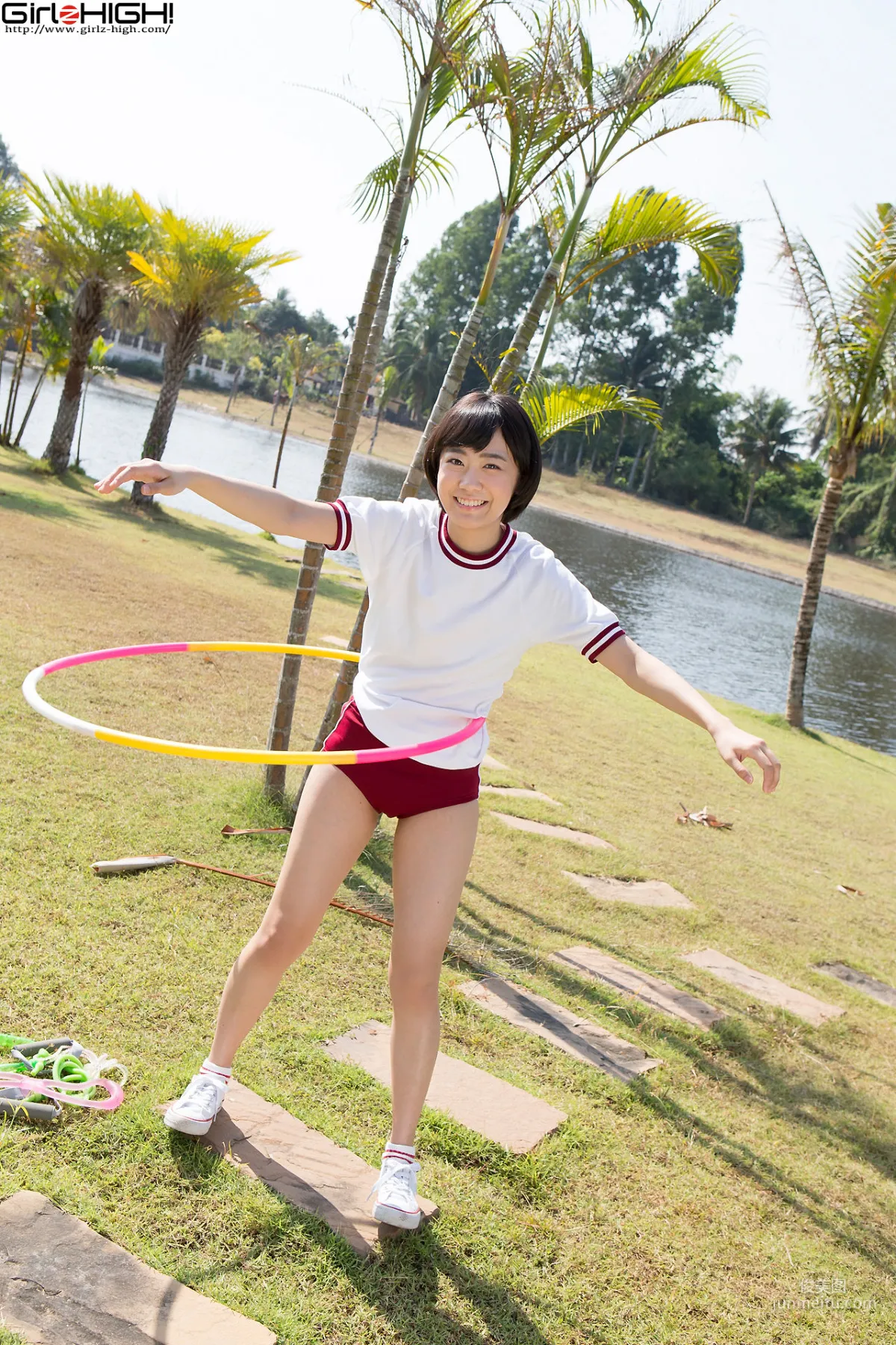 [Girlz-High] 西野小春 - 運動服少女 - bkoh_002_001 寫真集 13