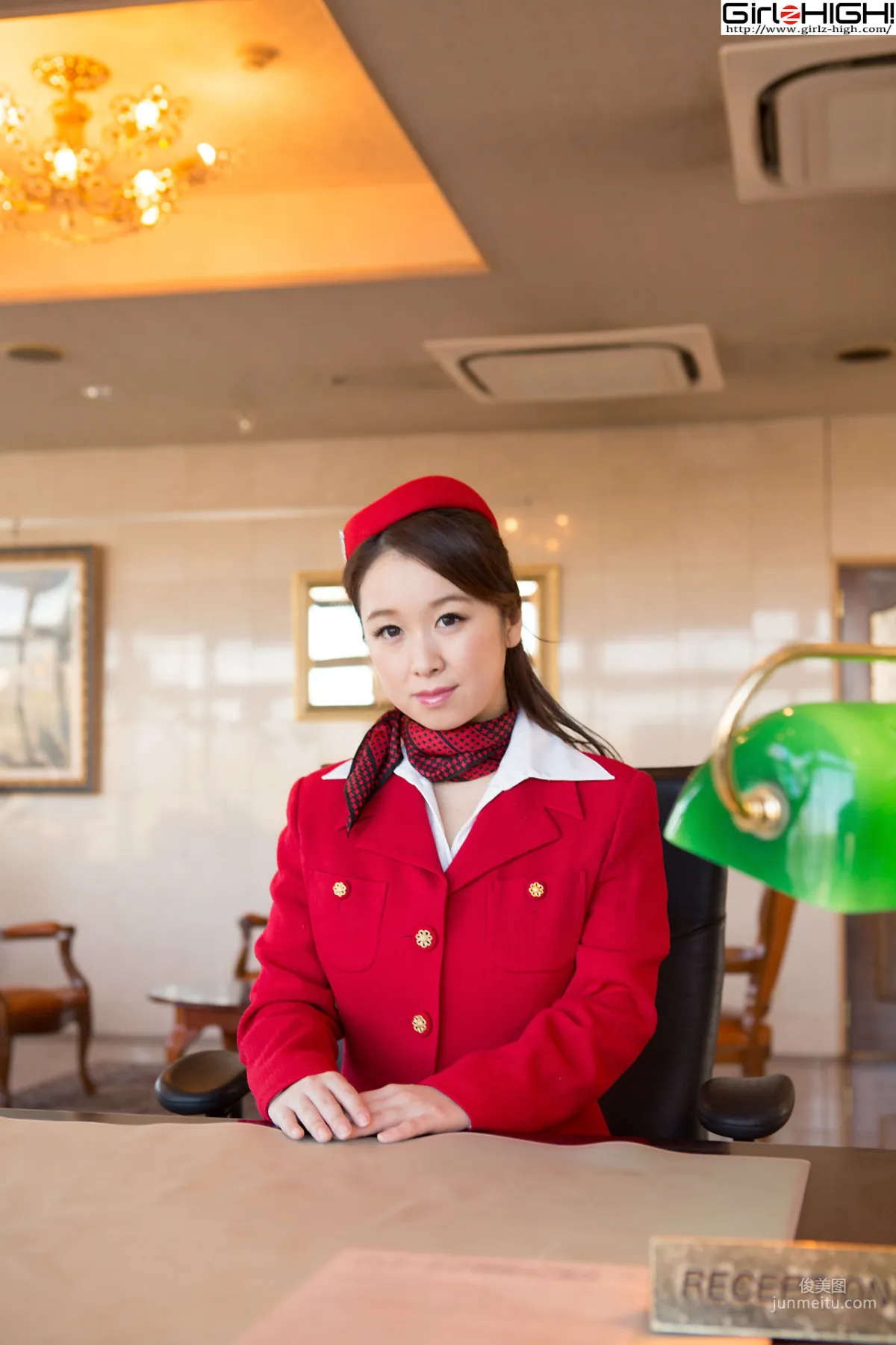 [Girlz-High] 八木沢莉央 - 極品空姐！ - buno_036_003 寫真集 5