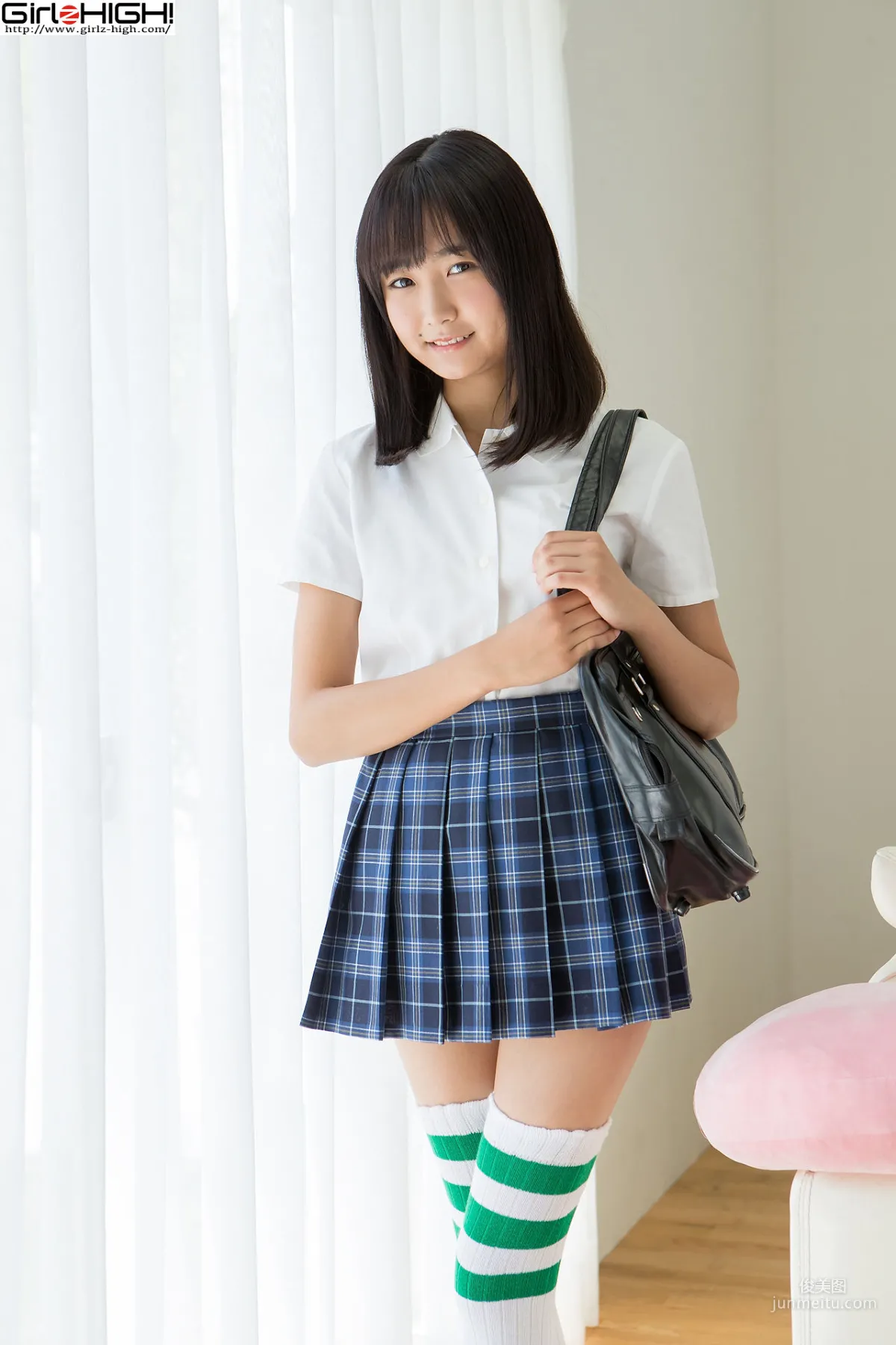 西野花戀《ニーハイコレクション》制服展開 [Girlz-High] 寫真集 2