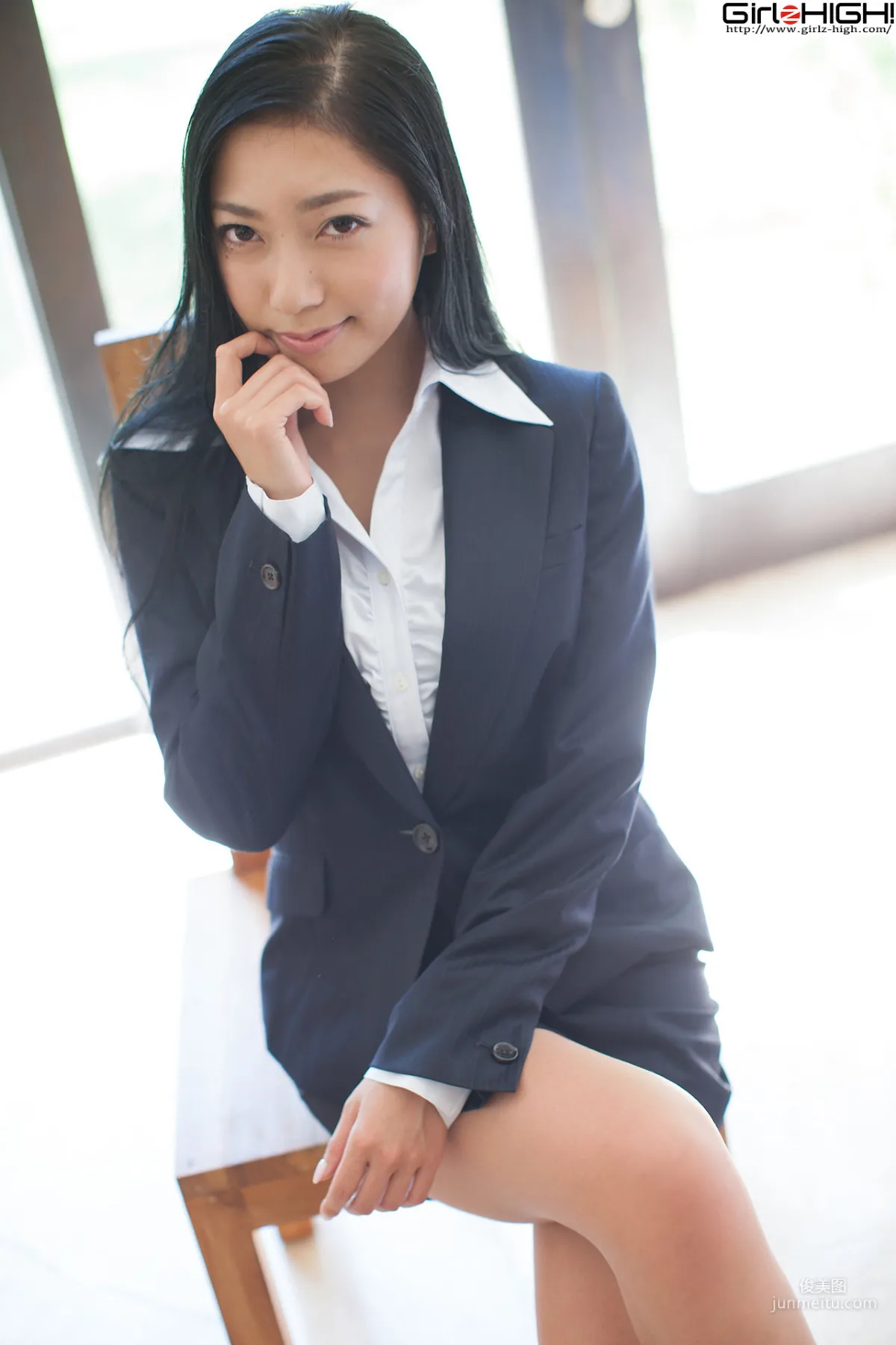 [Girlz-High] Ui Mita 三田羽衣 - 肉絲襪OL系列 - buno_012_001 寫真集 4