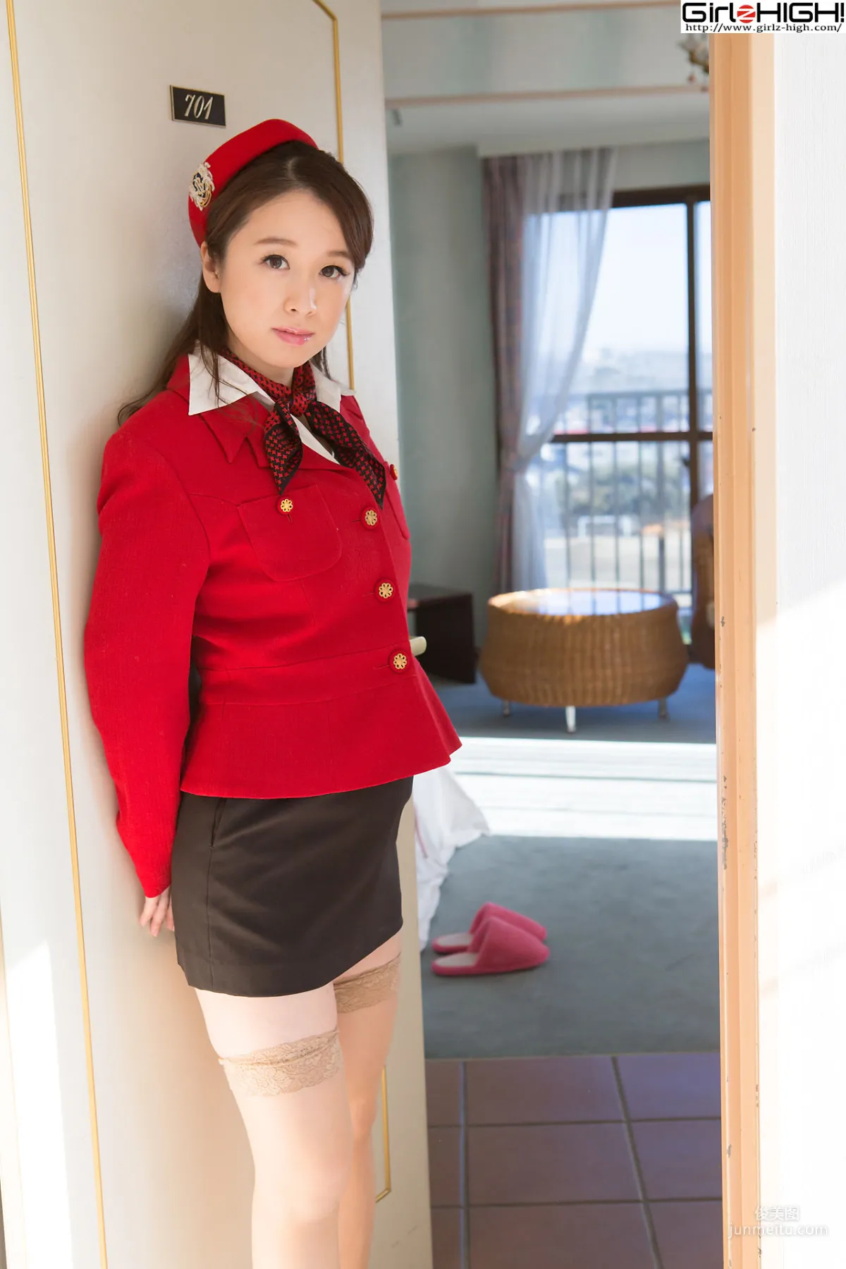 [Girlz-High] 八木沢莉央 - 極品空姐！ - buno_036_003 寫真集 26