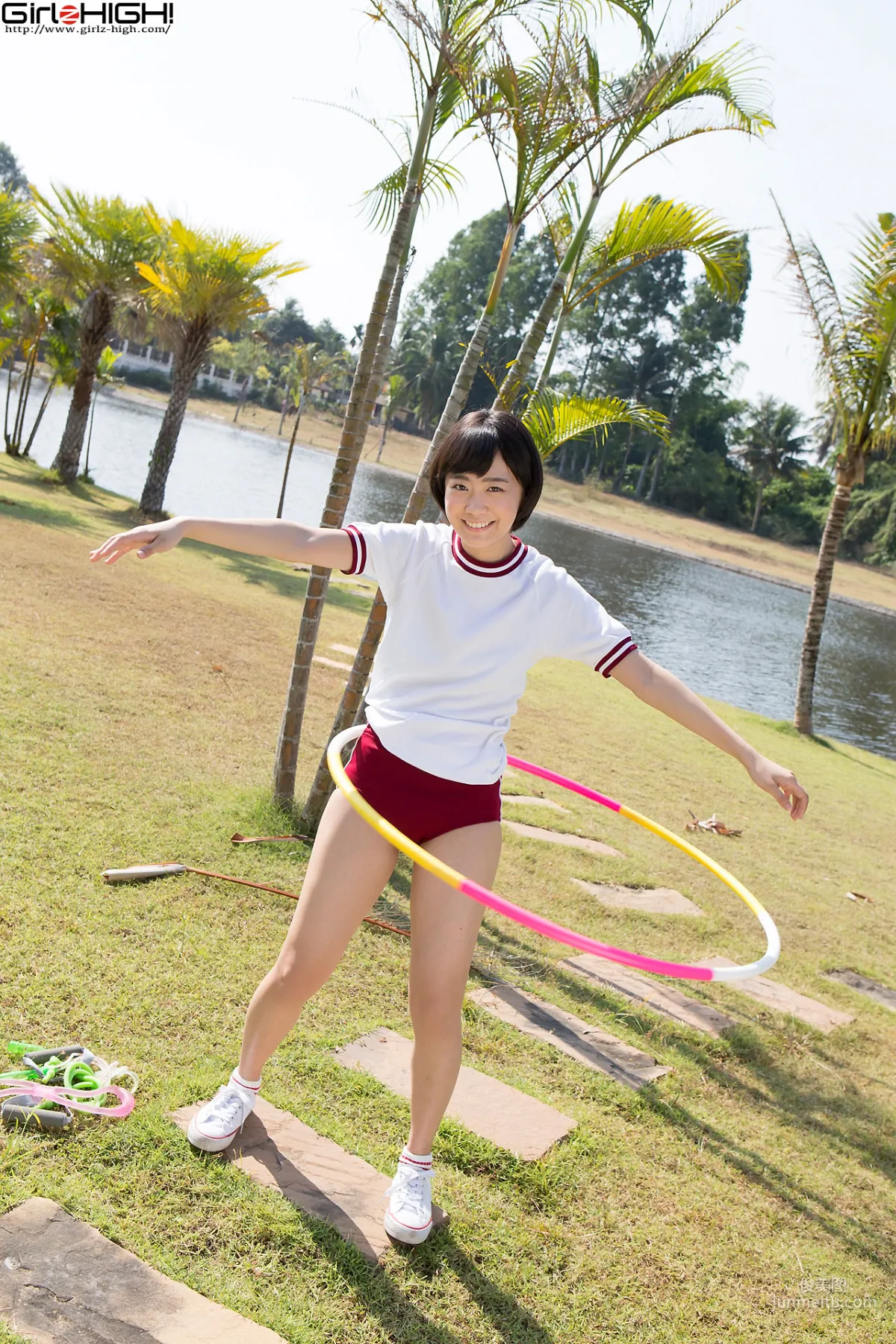 [Girlz-High] 西野小春 - 運動服少女 - bkoh_002_001 寫真集 14