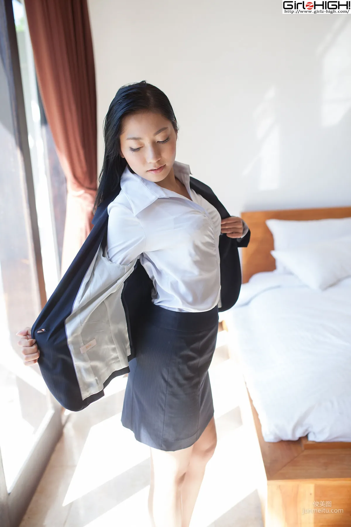 [Girlz-High] Ui Mita 三田羽衣 - 肉絲襪OL系列 - buno_012_001 寫真集 8