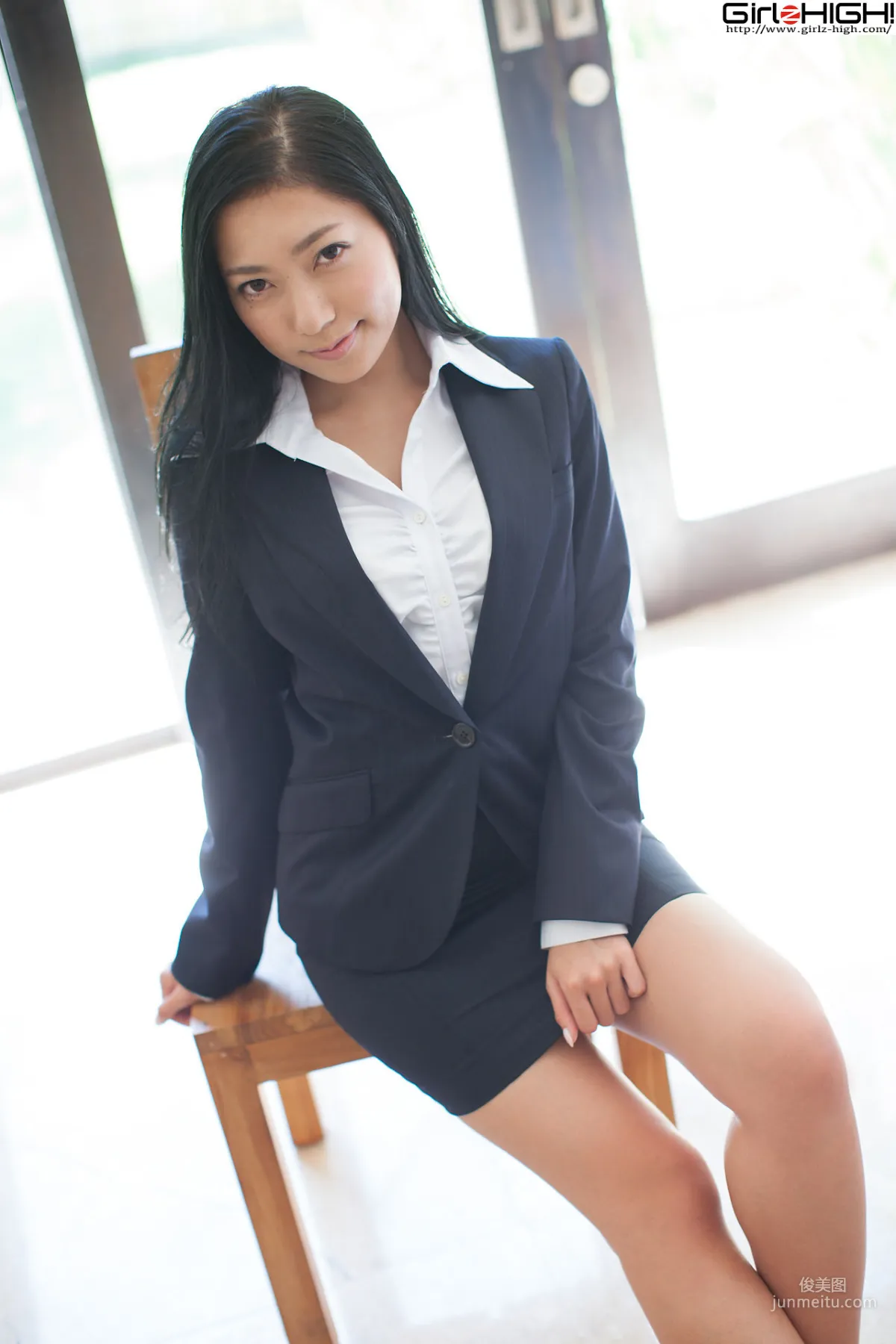 [Girlz-High] Ui Mita 三田羽衣 - 肉絲襪OL系列 - buno_012_001 寫真集 3