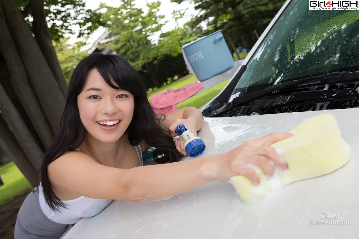 [Girlz-High] 山中知恵 - 洗車妹的誘惑 - bgyu_005_001 寫真集 18