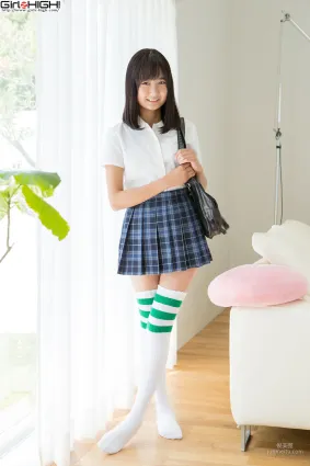西野花戀《ニーハイコレクション》制服展開 [Girlz-High] 寫真集