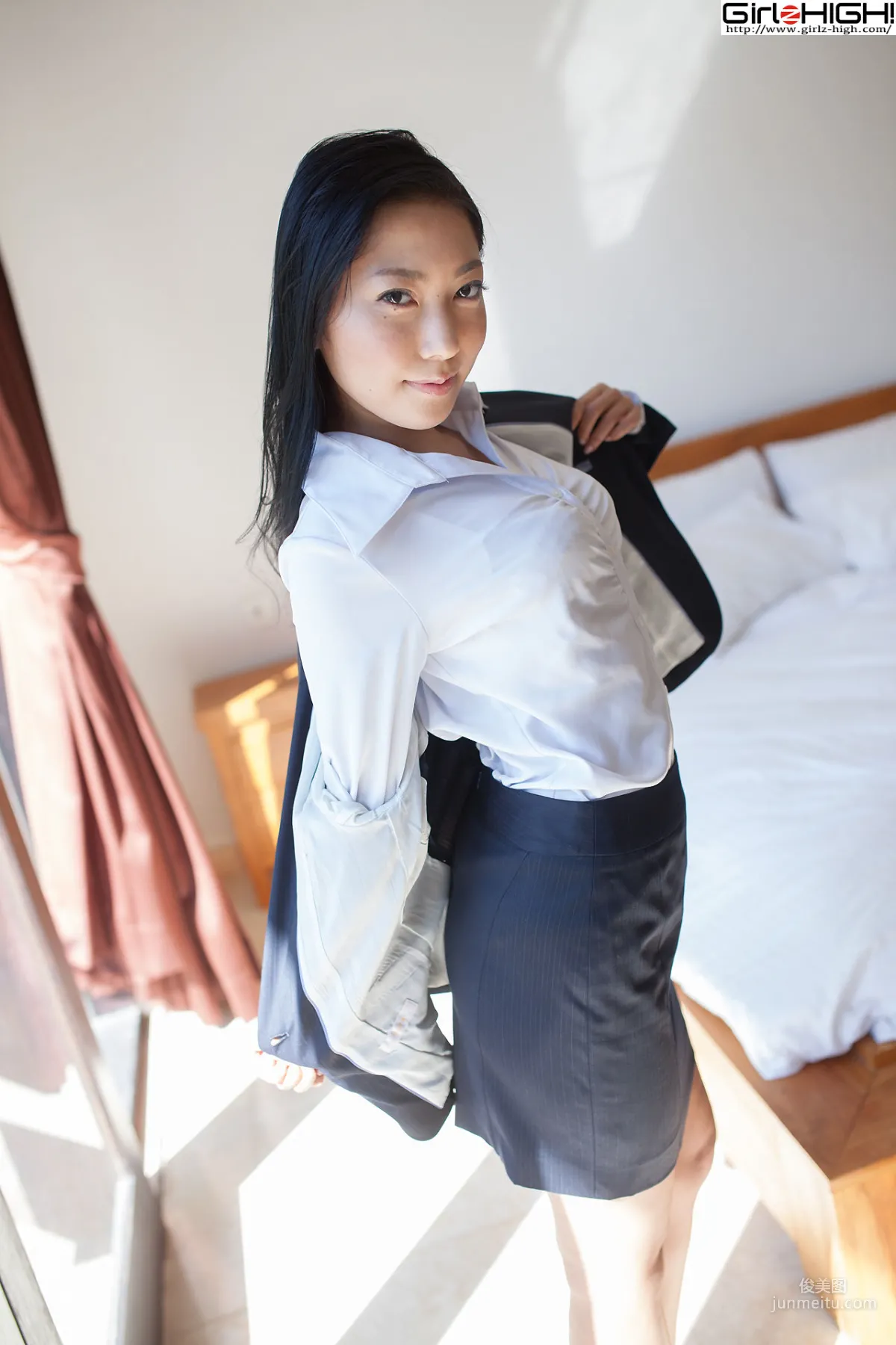[Girlz-High] Ui Mita 三田羽衣 - 肉絲襪OL系列 - buno_012_001 寫真集 9
