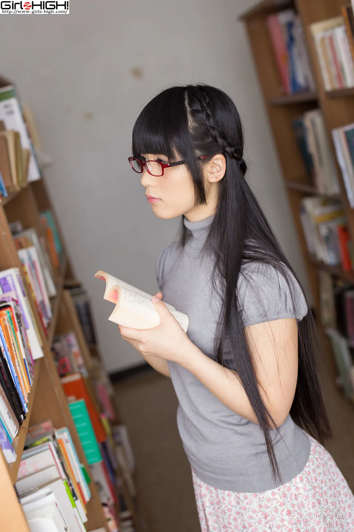 [Girlz-High] Eri Kitami 北見えり - 淑女眼鏡妹 - buno_027_002 寫真集 10
