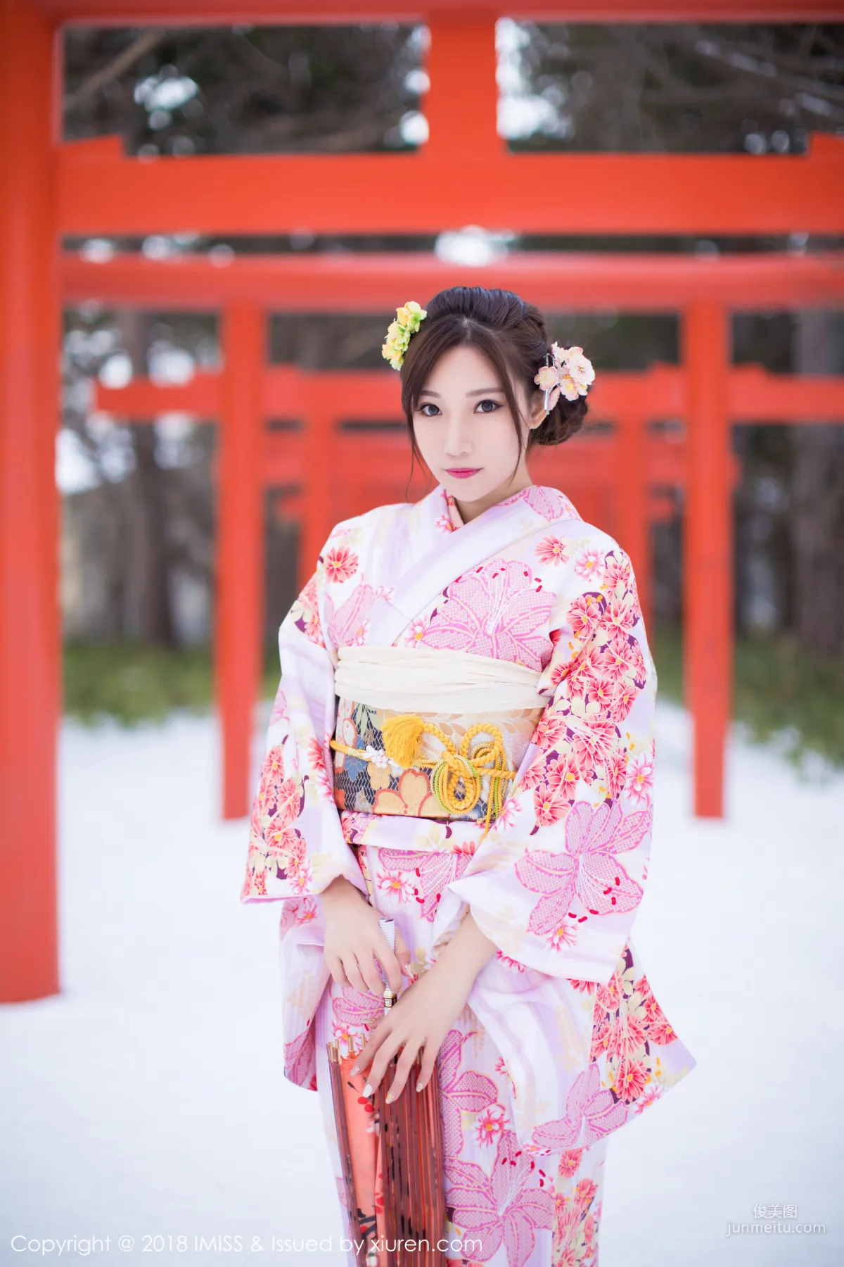 Xiaohuli Sica, Hokkaido Travel Shoot Stockings [IMISS] Vol.256 Photo Set photo 25