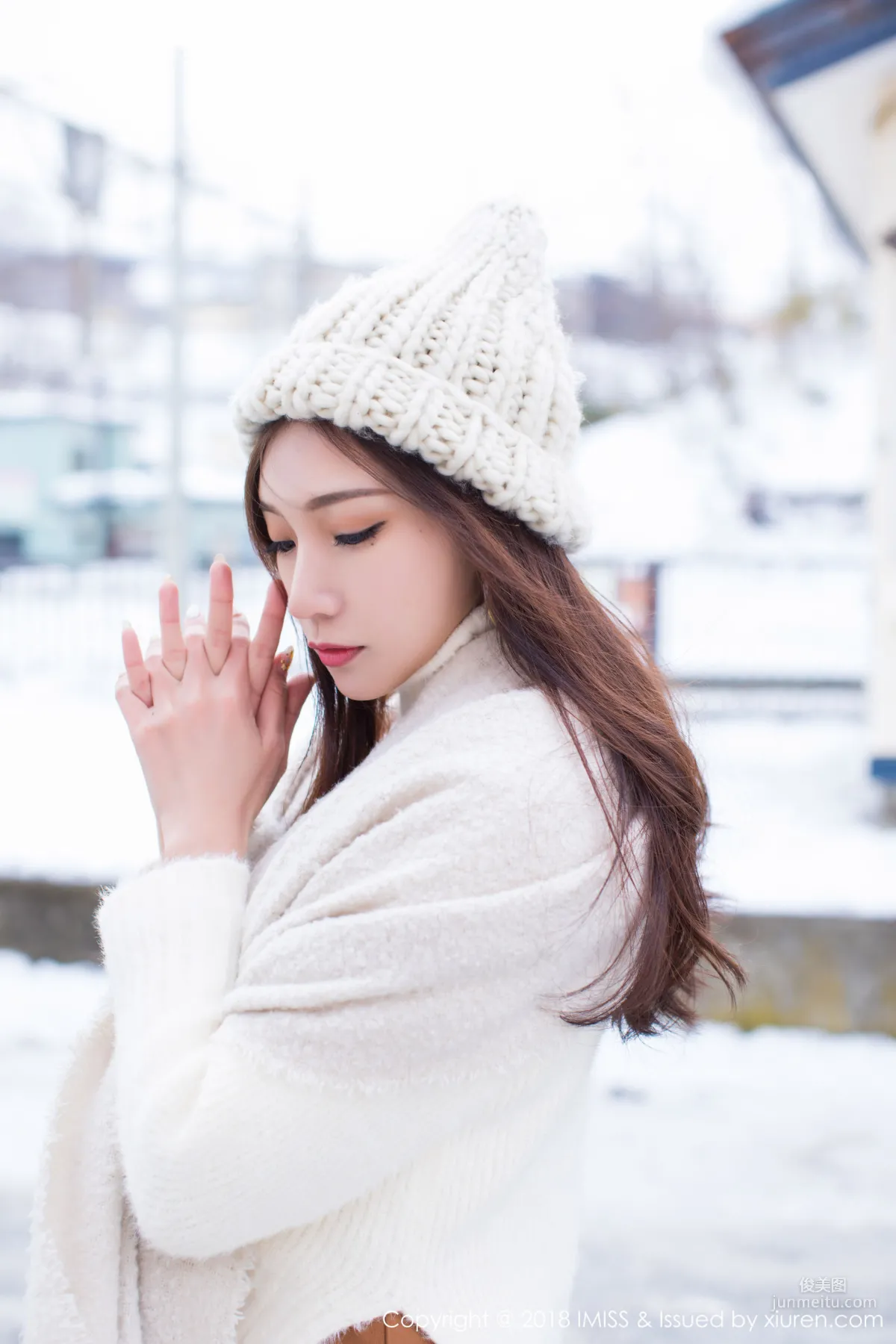 Xiaohuli Sica, Hokkaido Travel Shoot Stockings [IMISS] Vol.256 Photo Set photo 35
