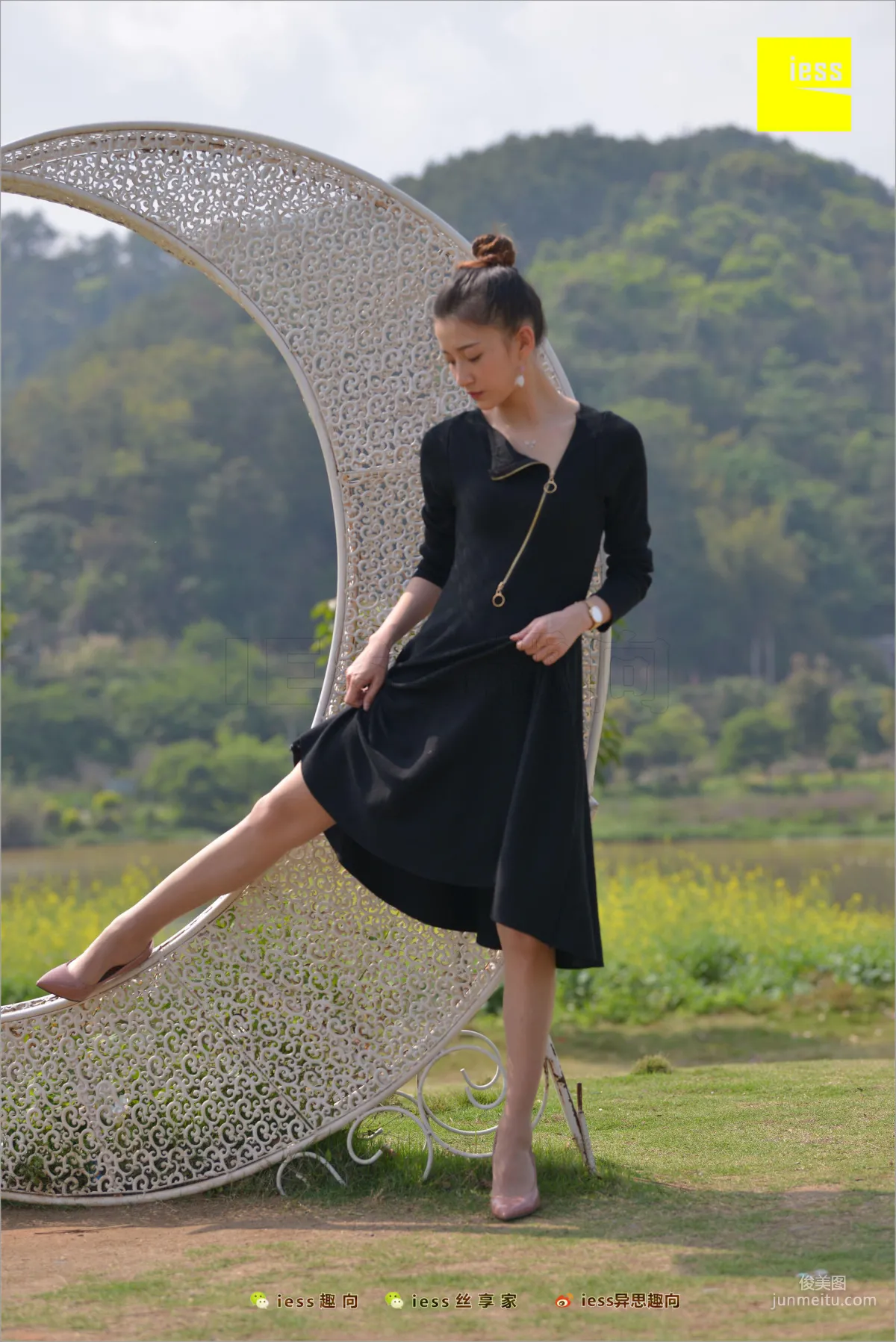 Qiuqiu, Meat Stockings Waltz [IESS] Silk Stockings Bento 239 Photo Set photo 67