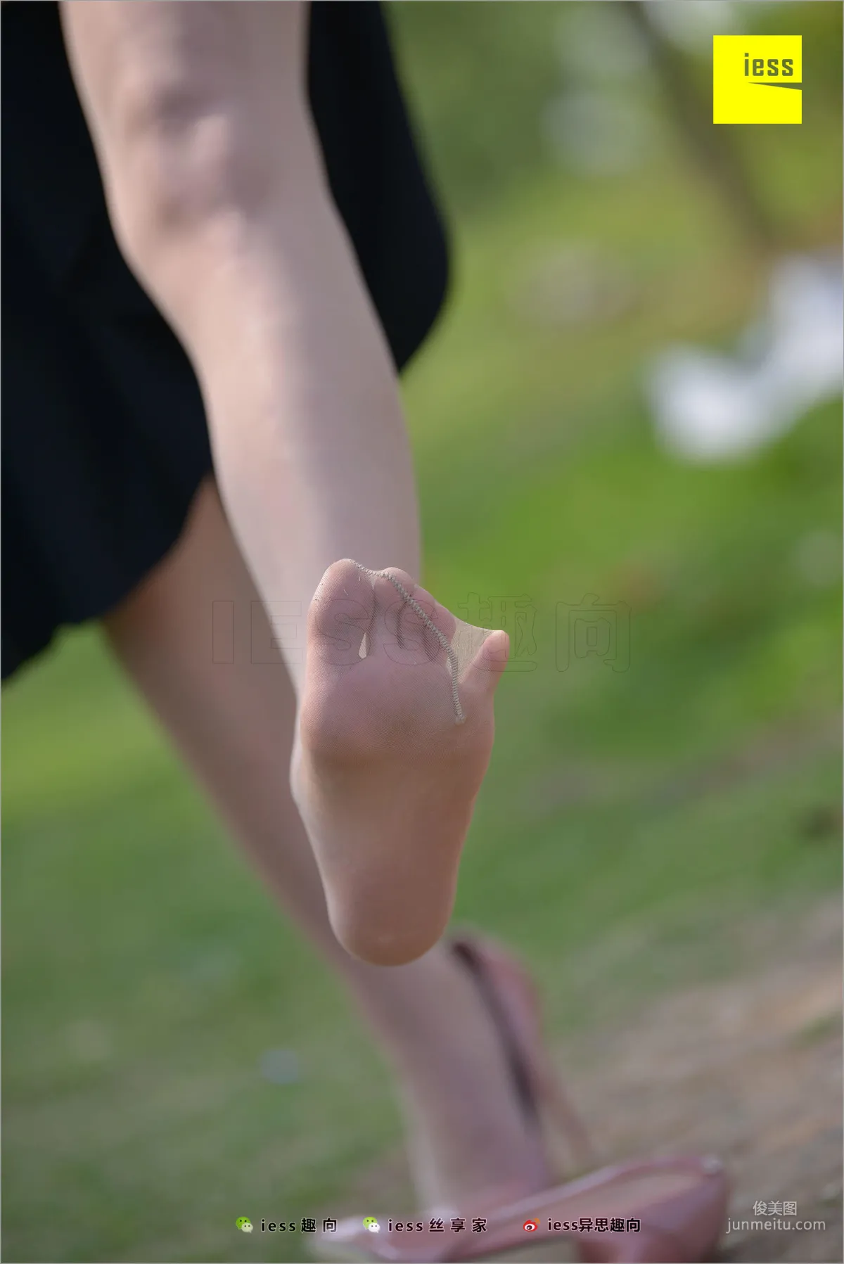 Qiuqiu, Meat Stockings Waltz [IESS] Silk Stockings Bento 239 Photo Set photo 94