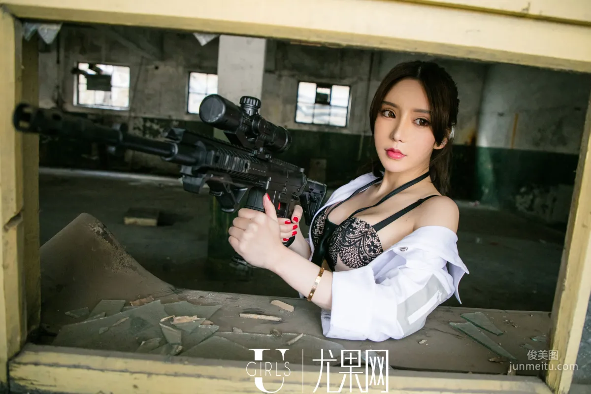 Zhou Yuxi, Goddess Takes You to Eat Chicken [Ugirls] U374 Photo Set photo 7