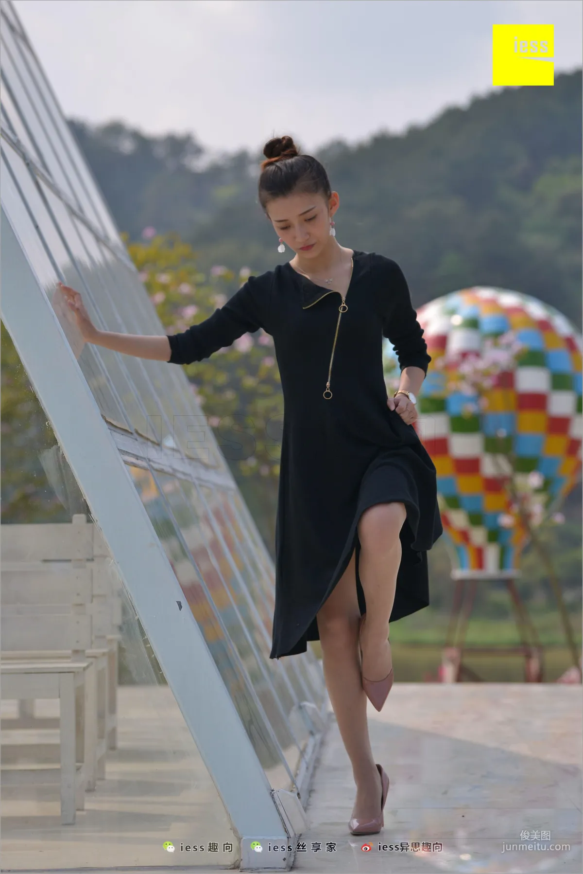 Qiuqiu, Meat Stockings Waltz [IESS] Silk Stockings Bento 239 Photo Set photo 10